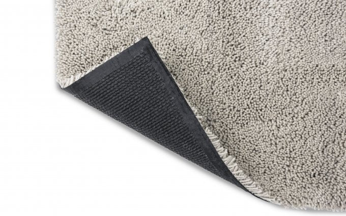 Teppich GRAVEL grau mit langem Flor