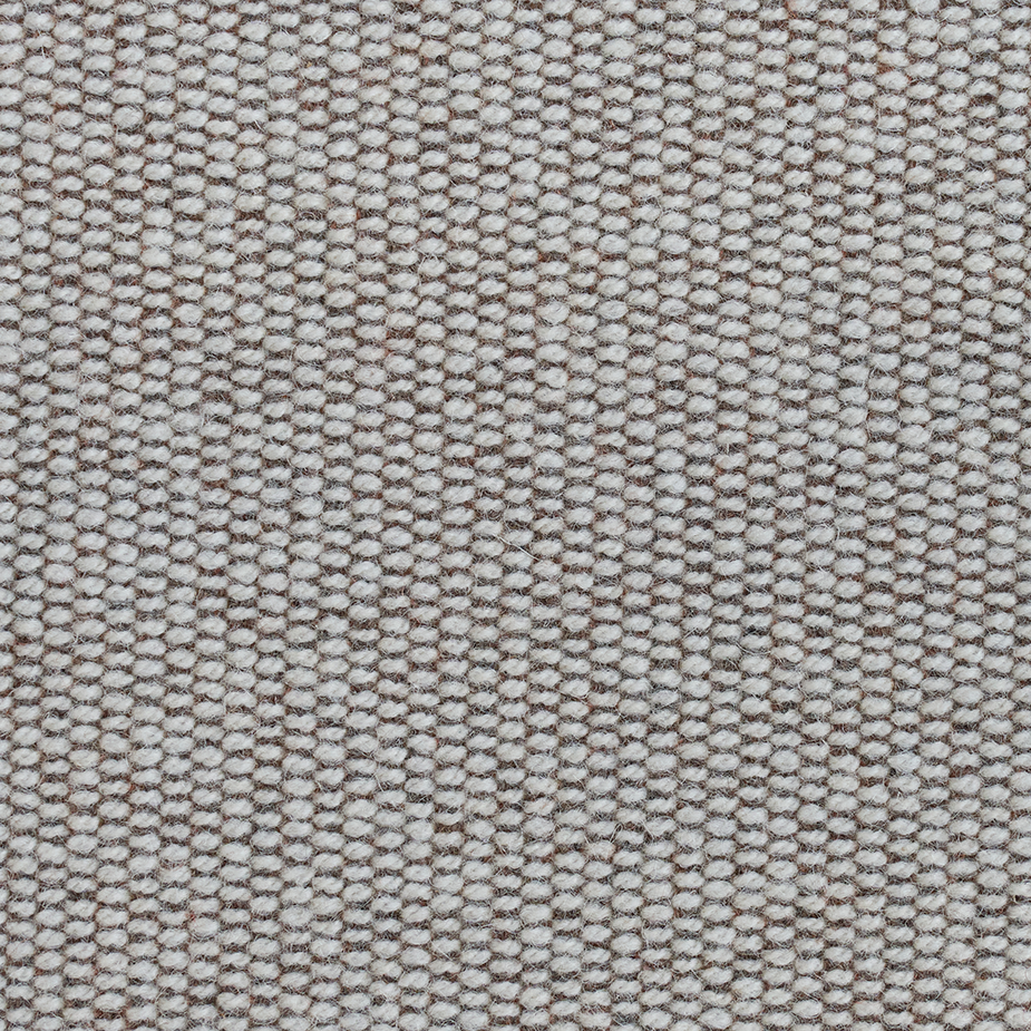 Three-Seater Sofa CHIMNEY Dark Beige Brook Fabric with Black Base