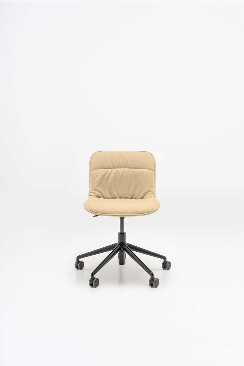 Krzesło obrotowe BALTIC 2 SOFT DUO z regulowaną podstawą - kolor do wyboru [Milena] MDD    Eye on Design