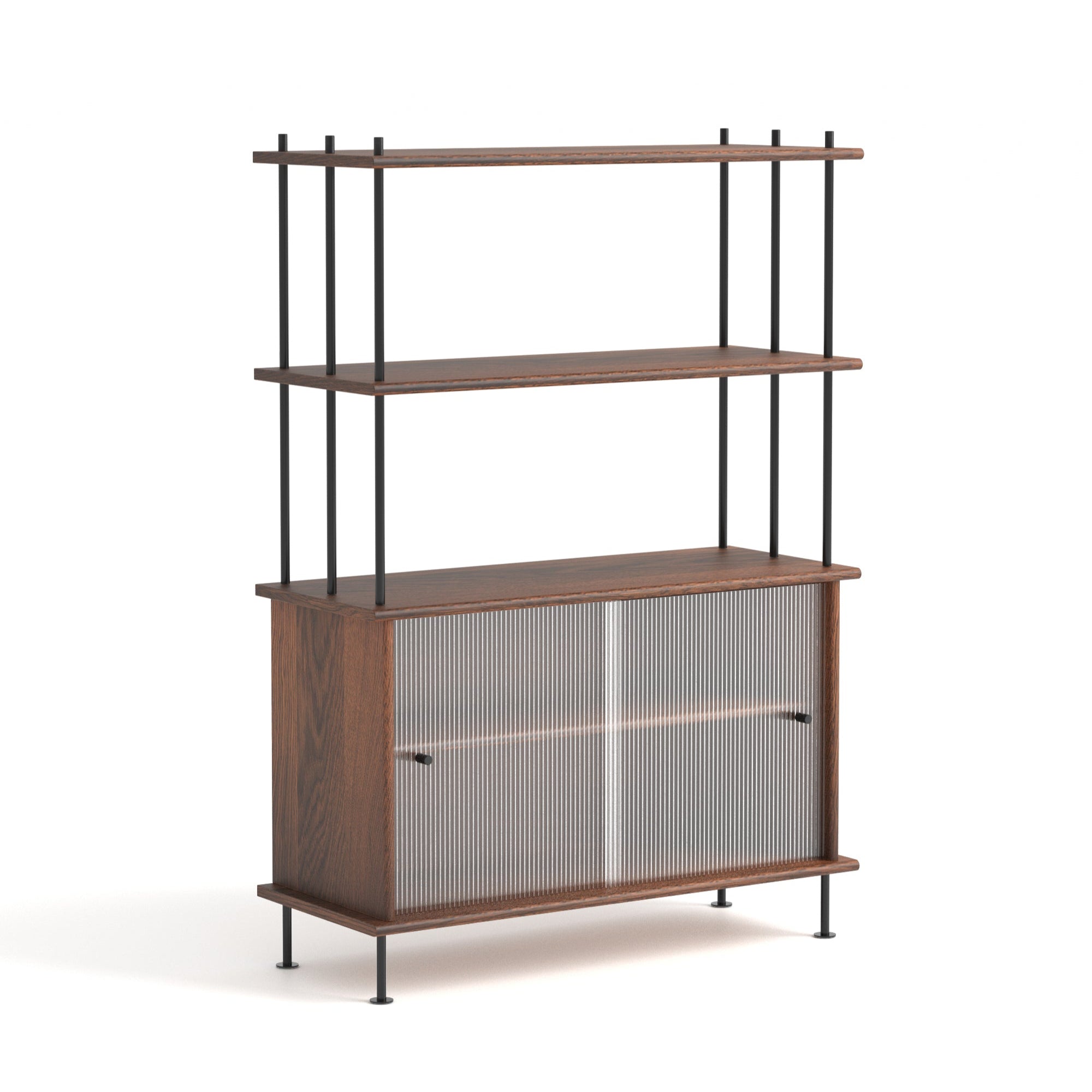 BAVA 100 Schrank dunkles Eichenholz