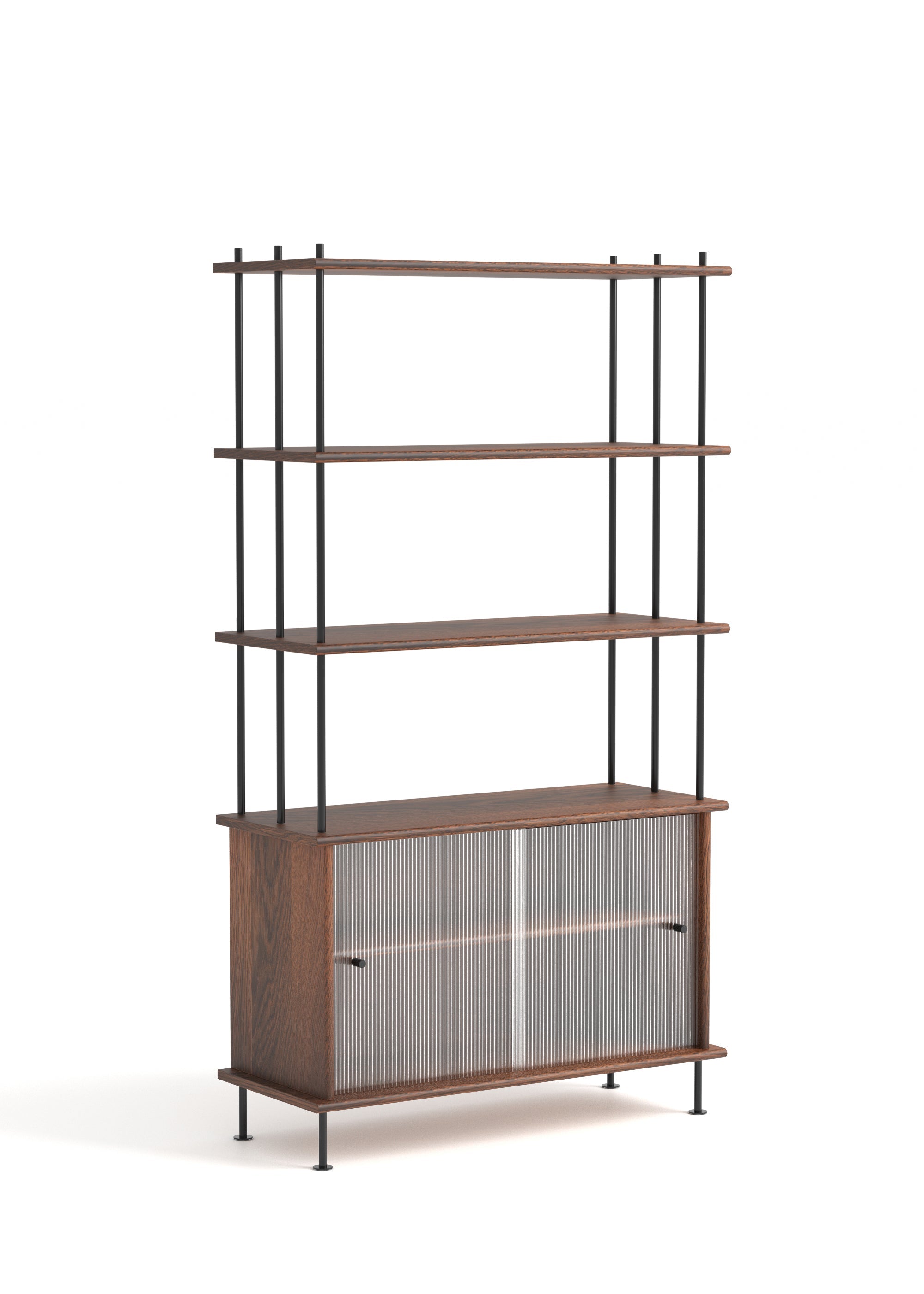 BAVA 100 Schrank dunkles Eichenholz