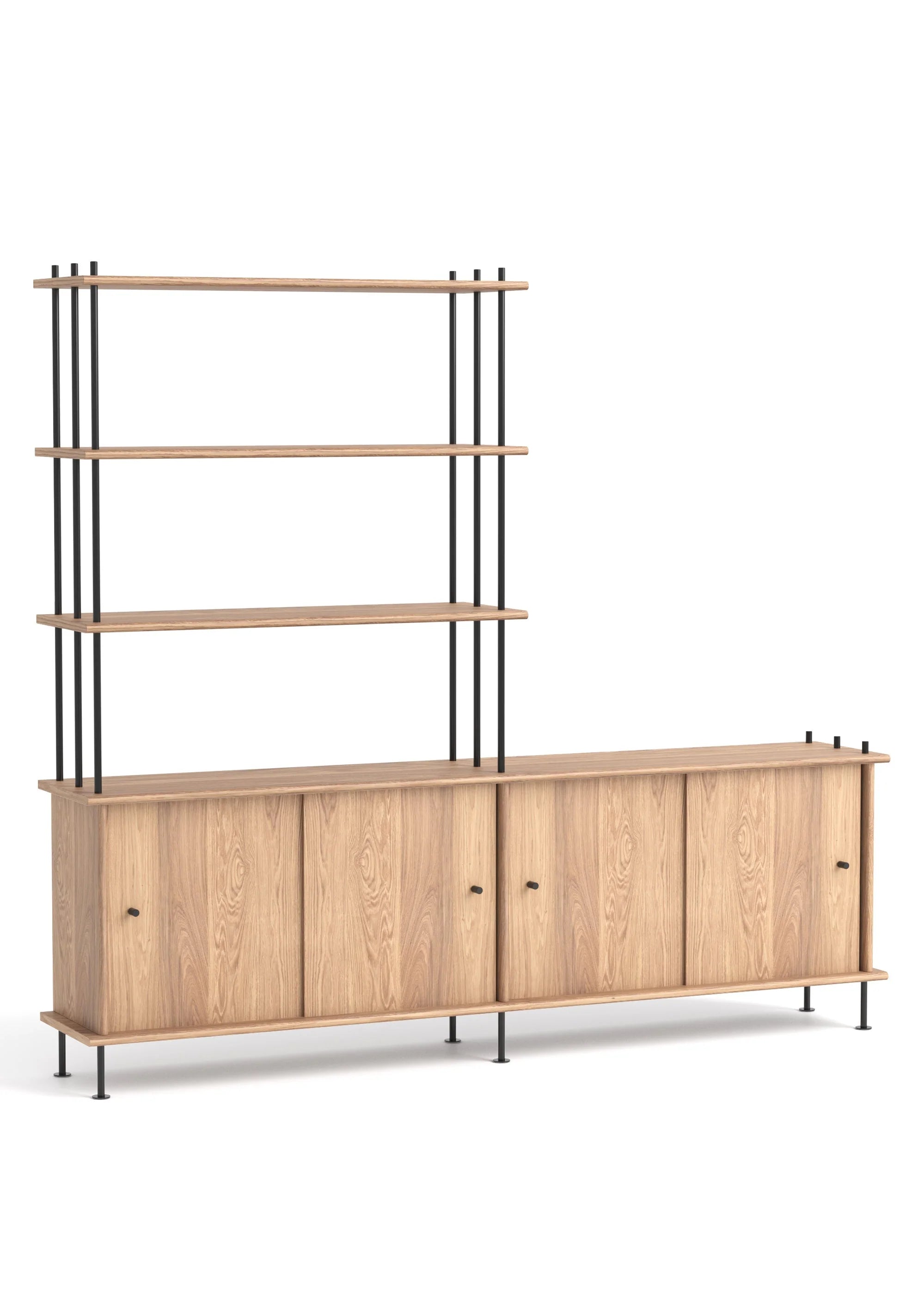 BAVA 200 kast eikenhout