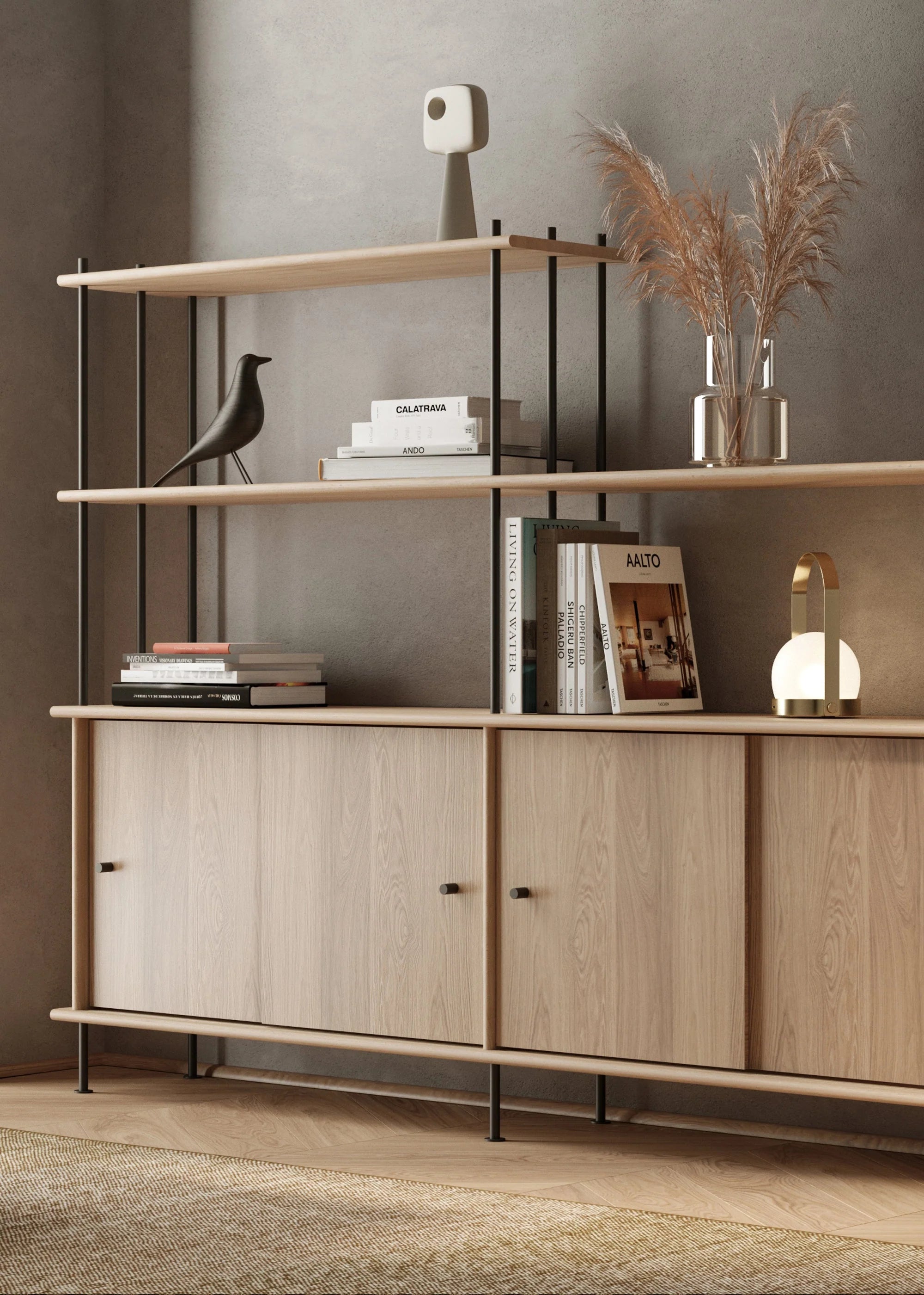 BAVA 200 kast van eikenhout