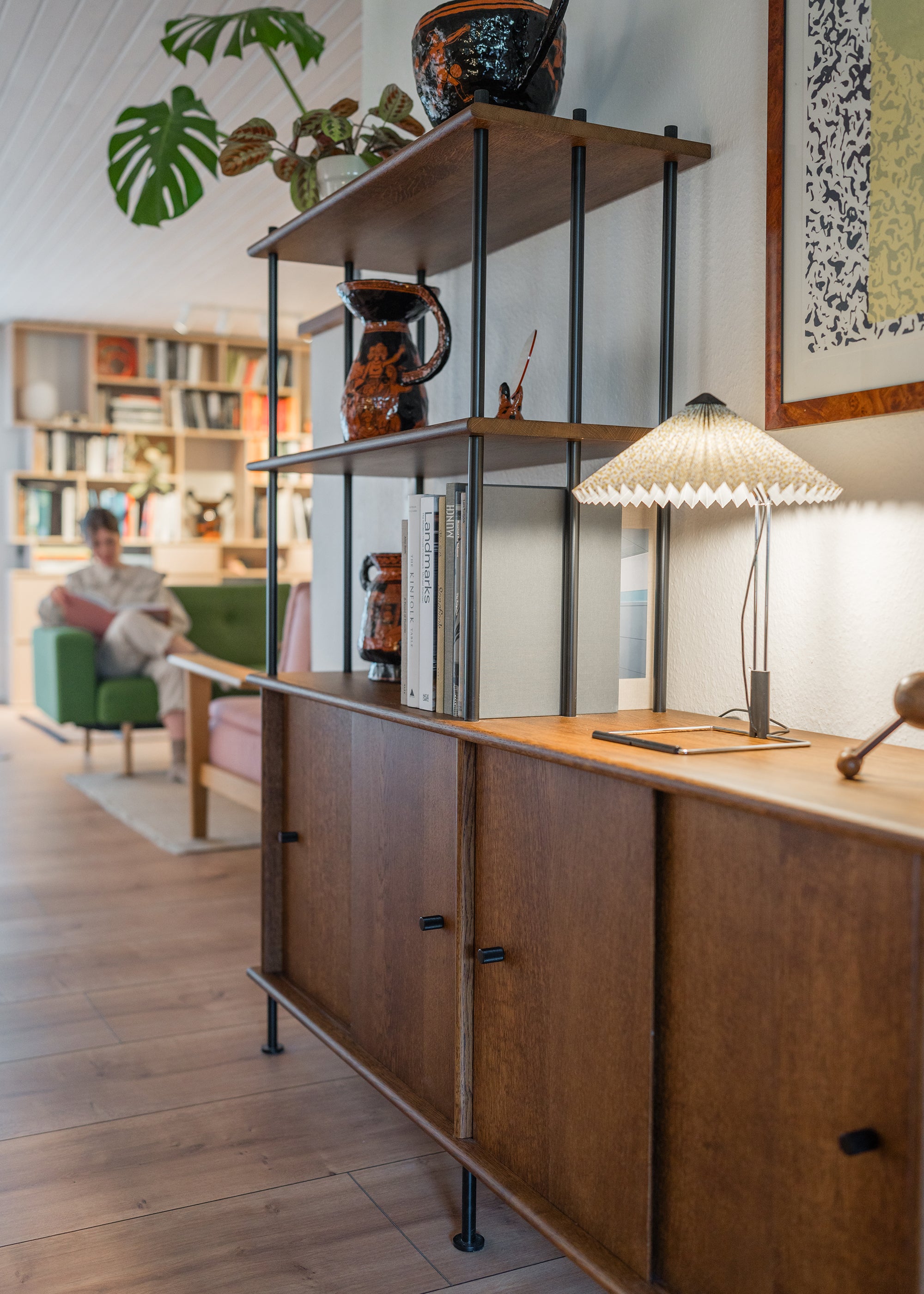 BAVA 160 kast donker eikenhout