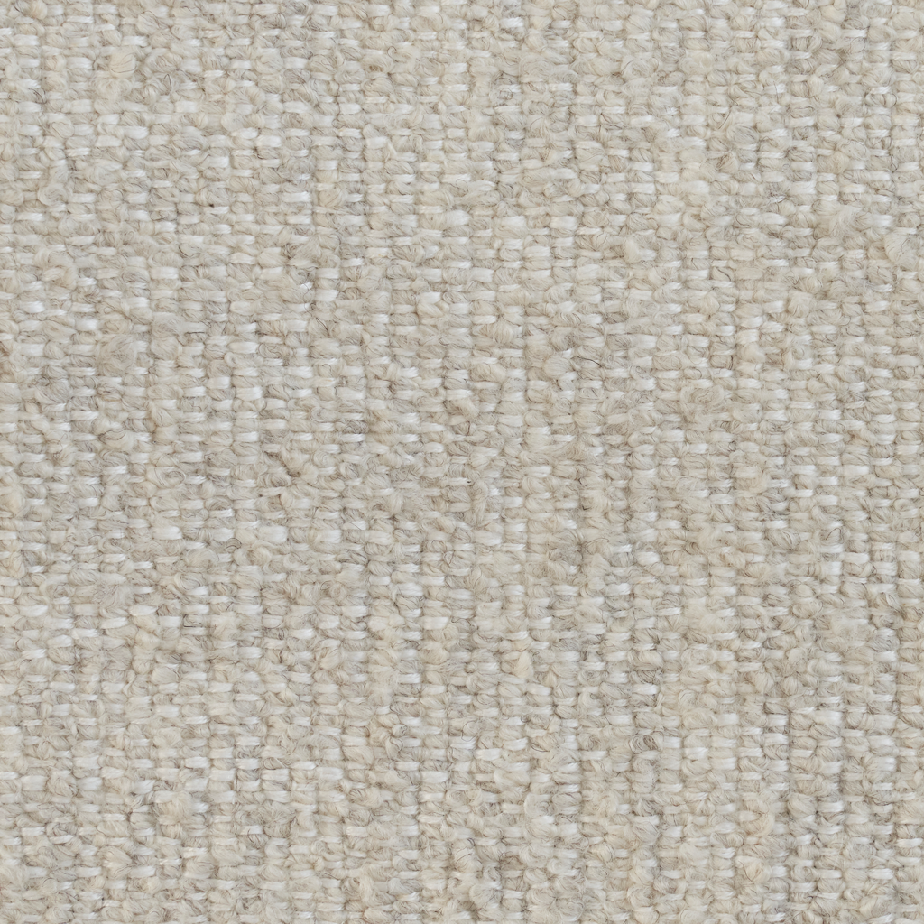 Sofa 2-zits LOFT lichtgrijze boucle met stalen basis