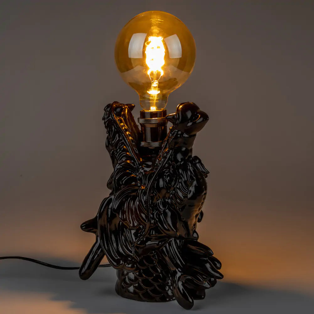 Lampa stołowa DRAGONIZED BASTERD czarny