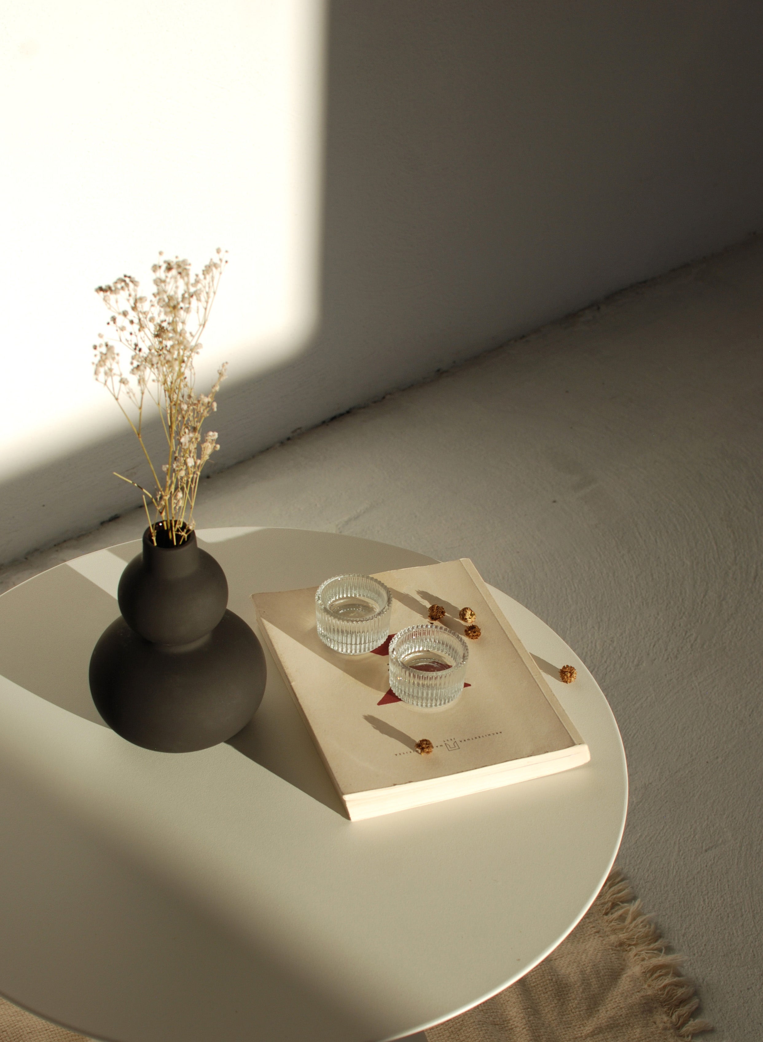 CHERRY stalen salontafel