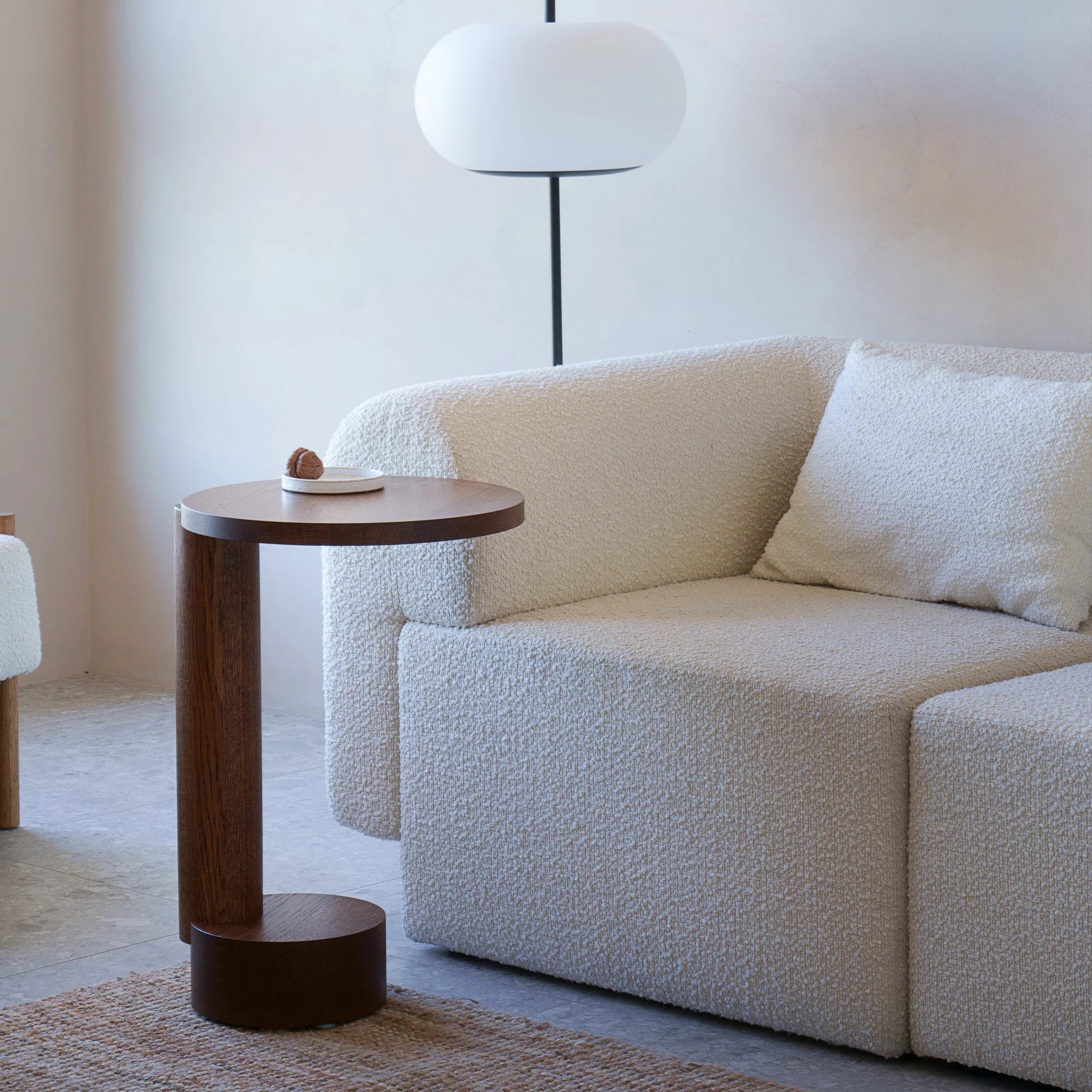 BOLD Side Table Dark Oak Wood