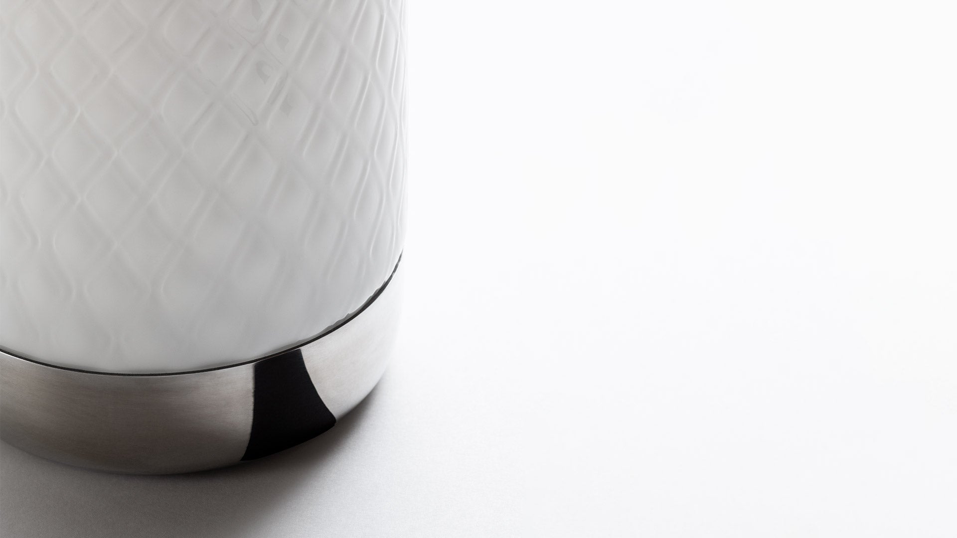 Tragbare Lampe BONTA BOWL weiß mit Gelb