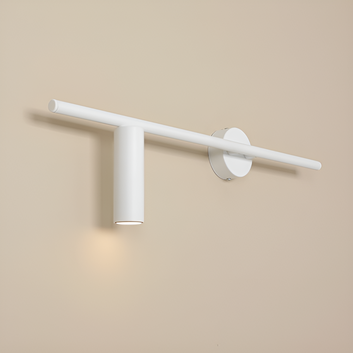 Wandlamp lewostronny TREVO wit