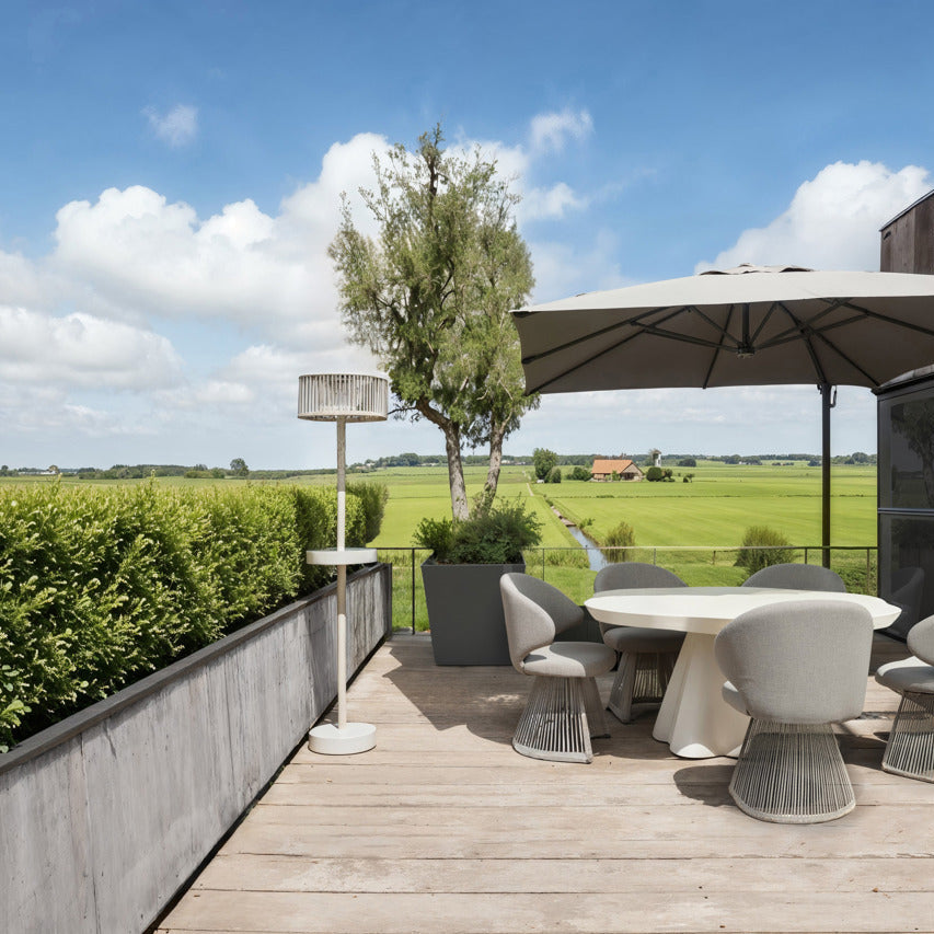 Gartenlampe LUNAR beige