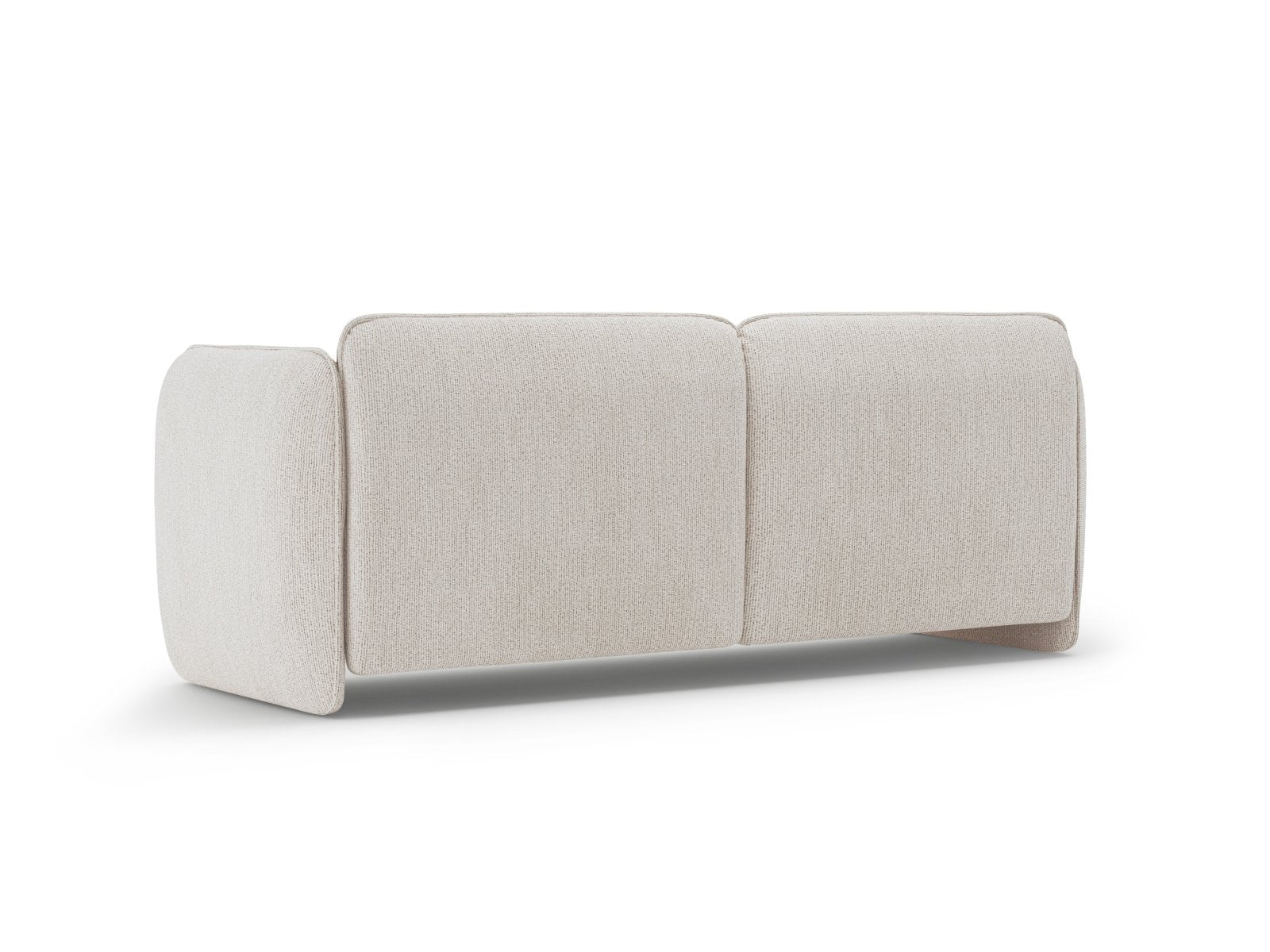 Sofa 3-Sitzer GEORGIA hellbeige Chenille