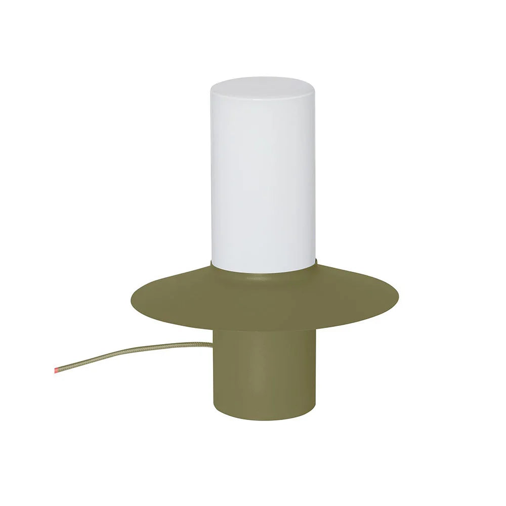 CAPONIO Tischleuchte oliv