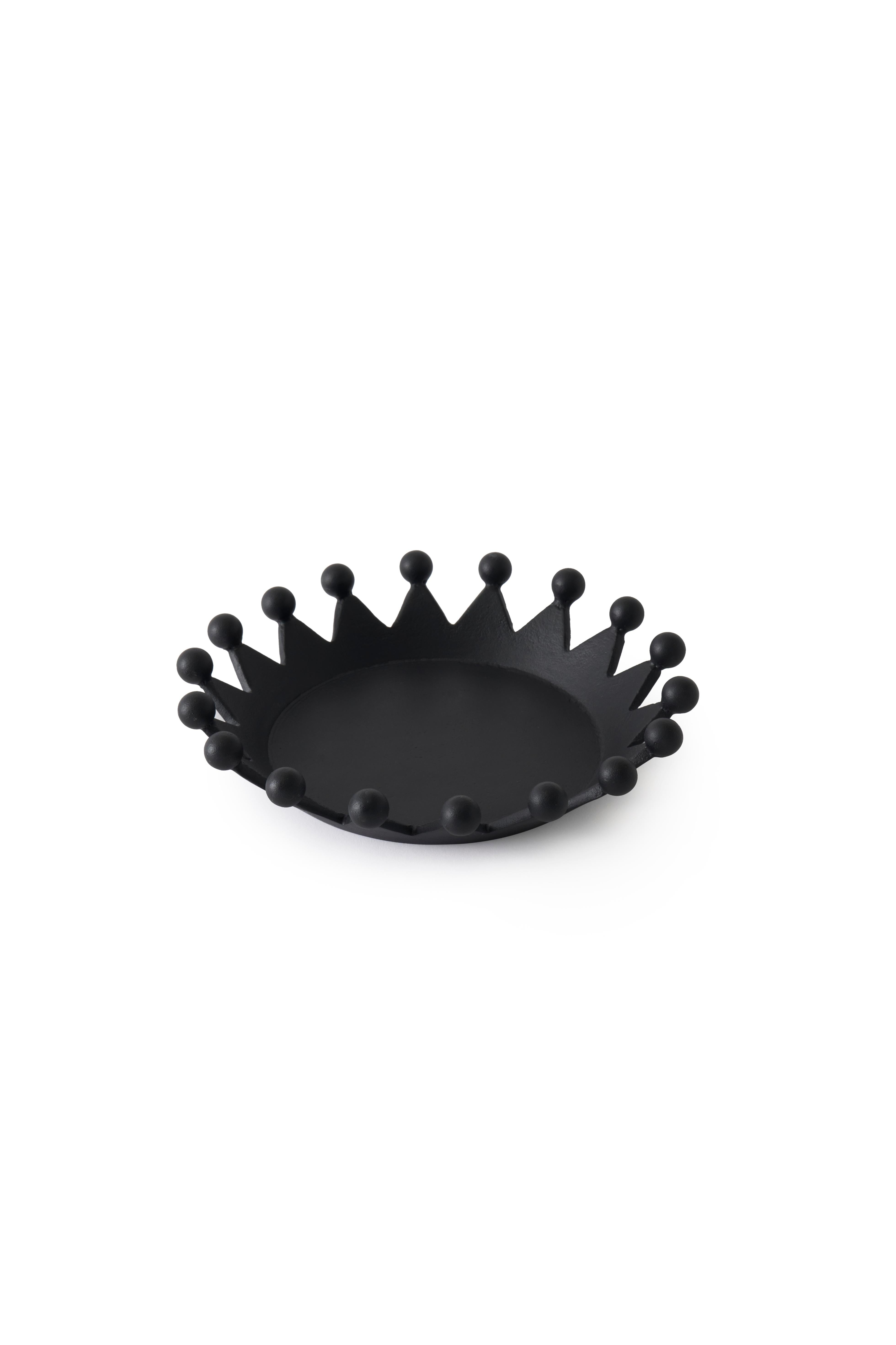 CAST CROWN Decoratie zwart