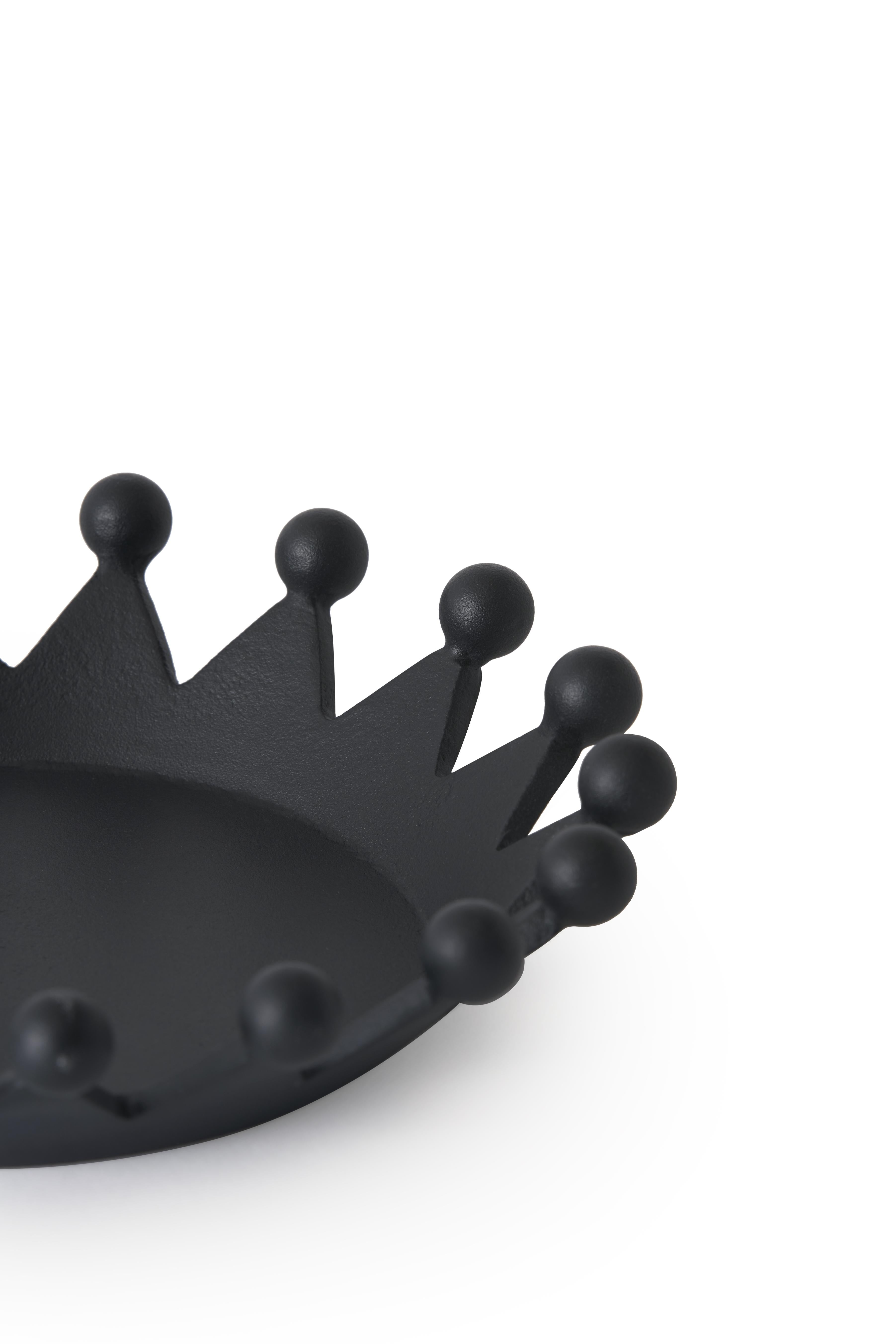 CAST CROWN Decoratie zwart