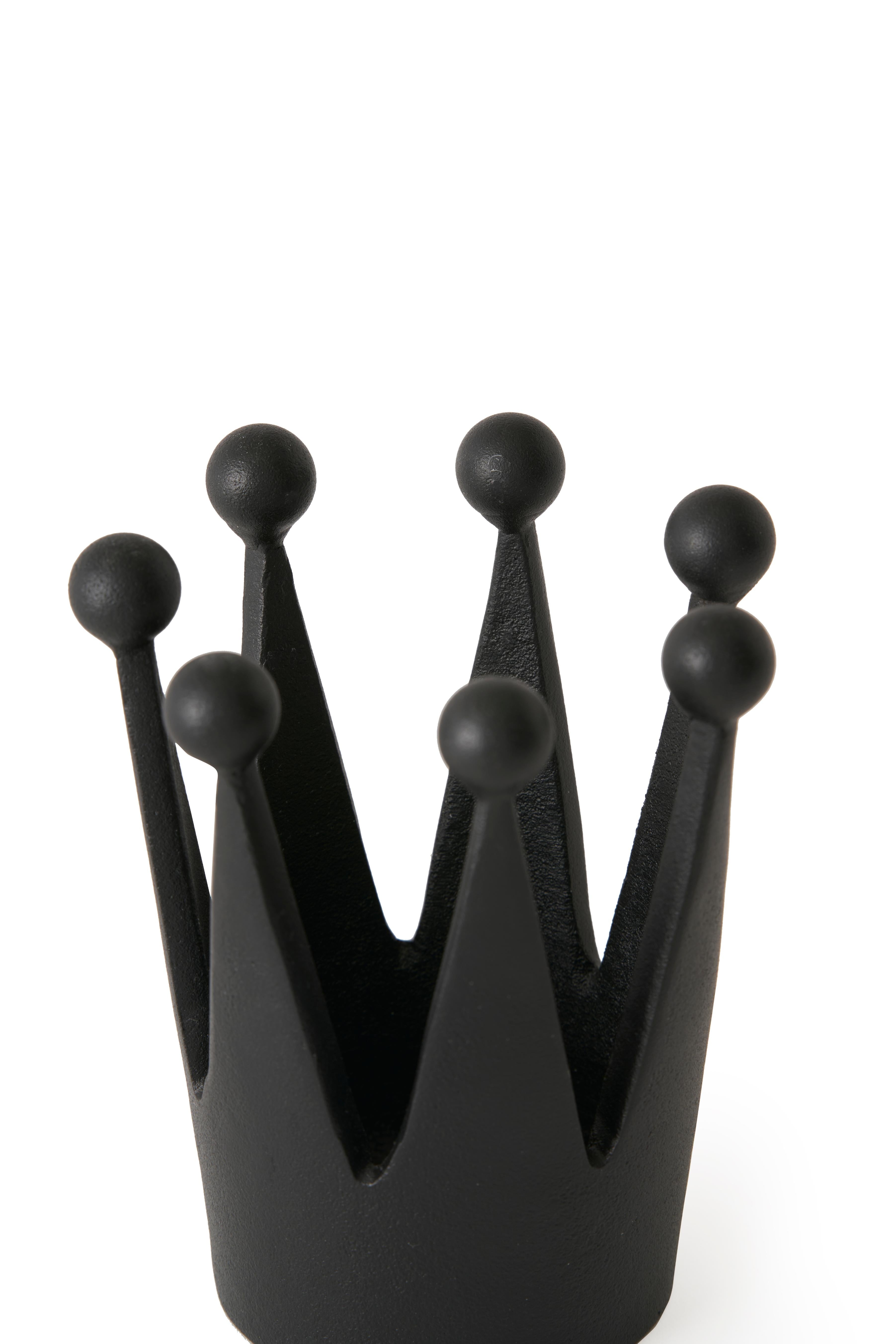 CAST CROWN Decoratie zwart