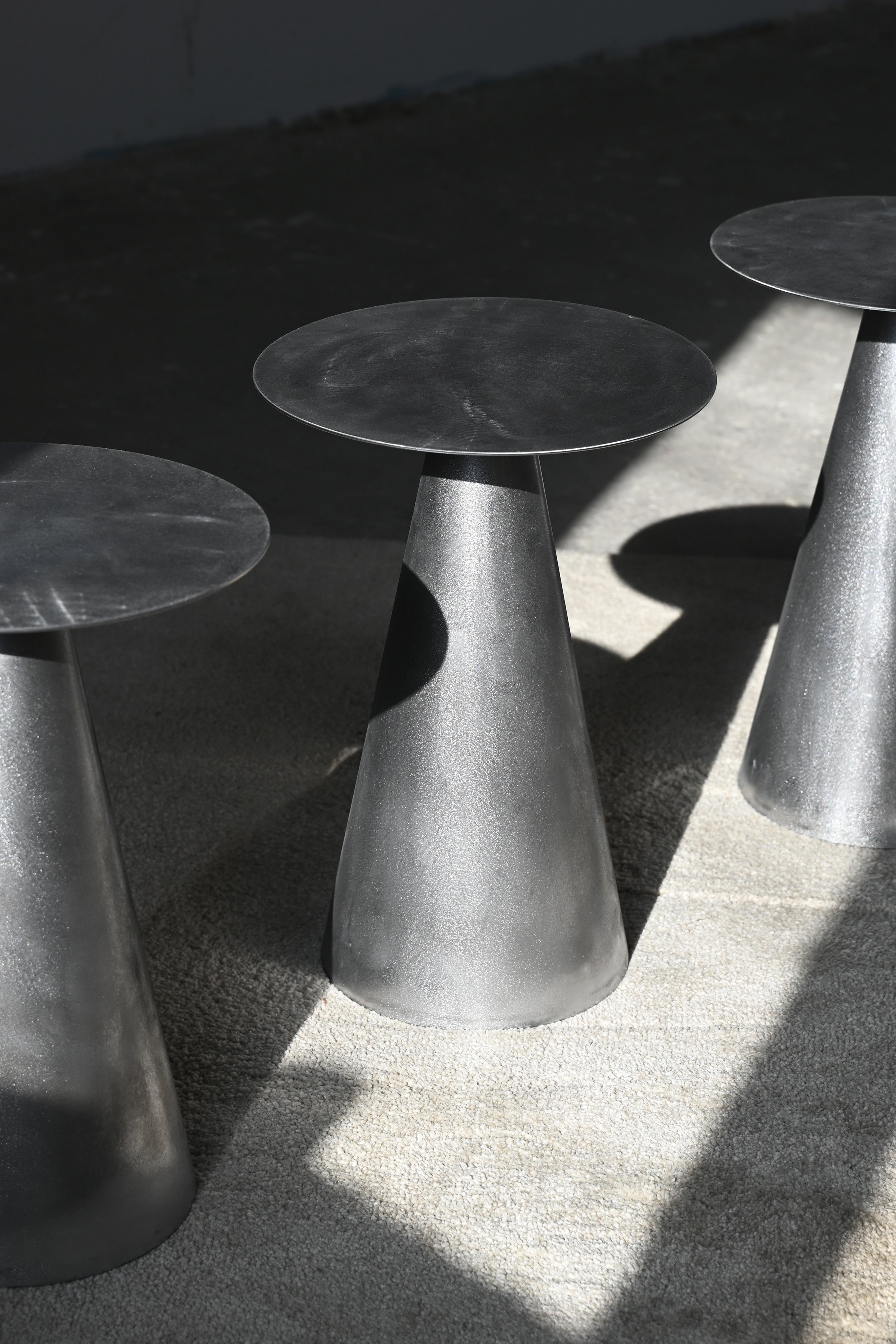 CHERRY stalen salontafel