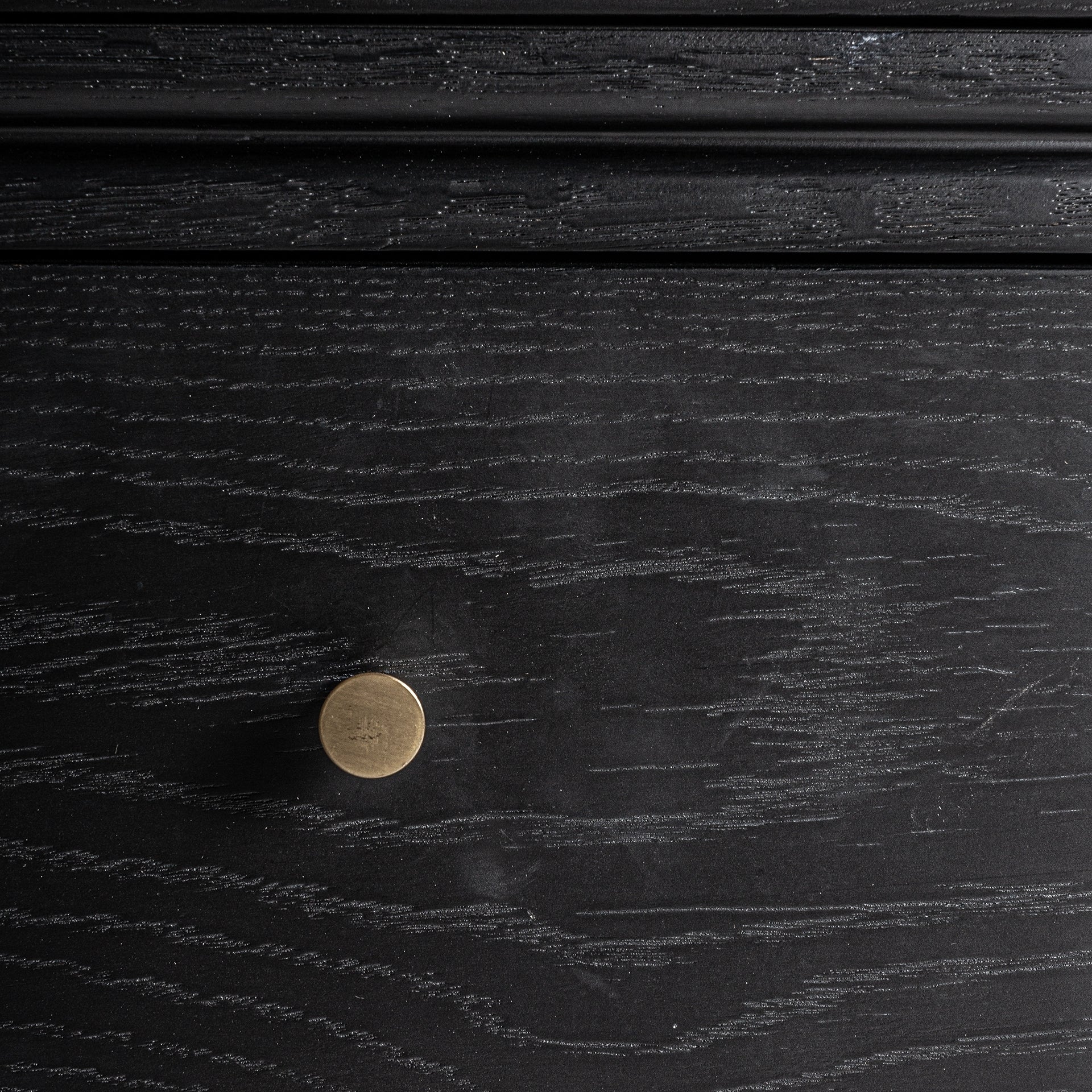 Dressoir met lades BILZEN zwart