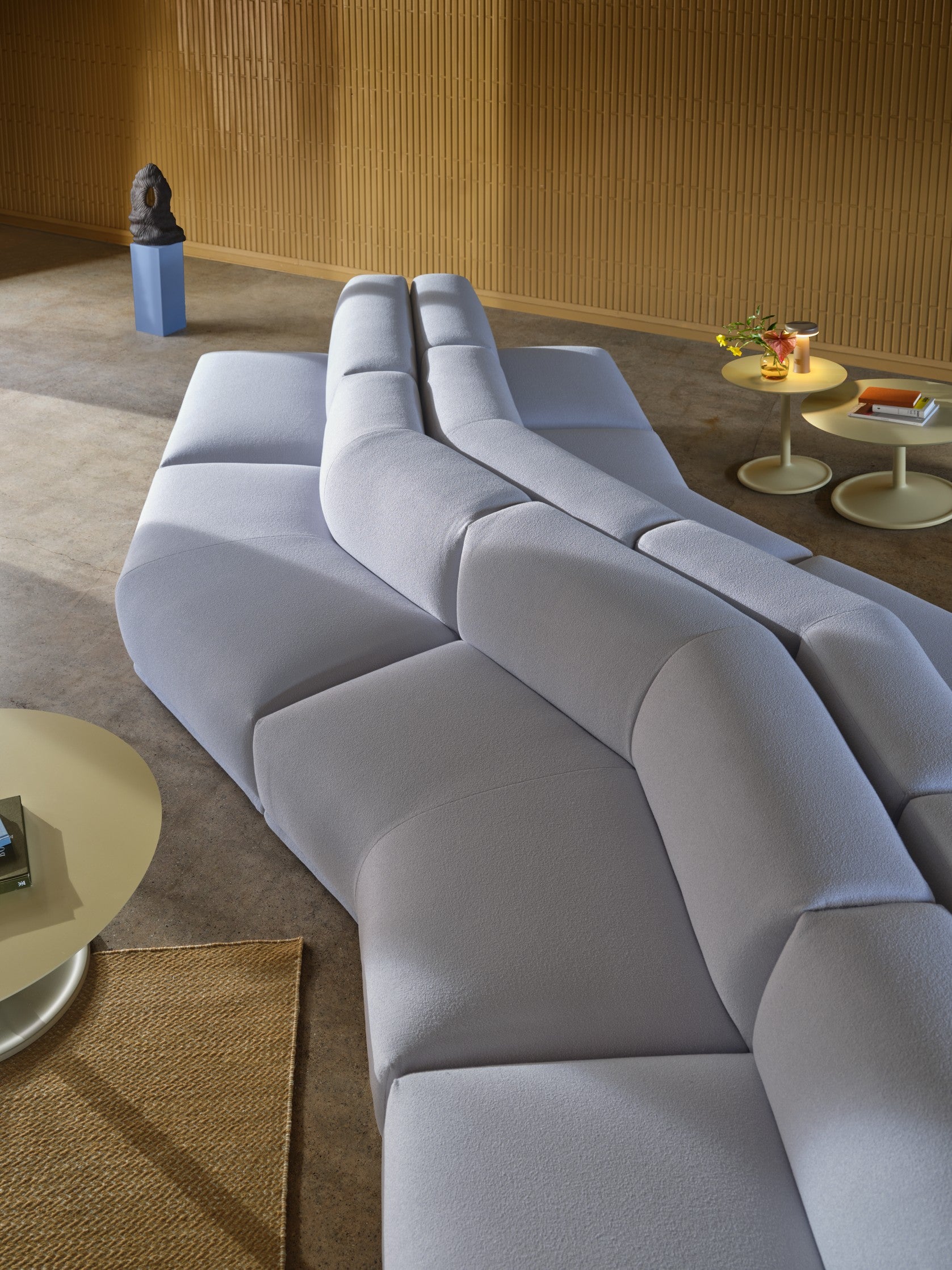 Zijtafel SOFT beige-groen