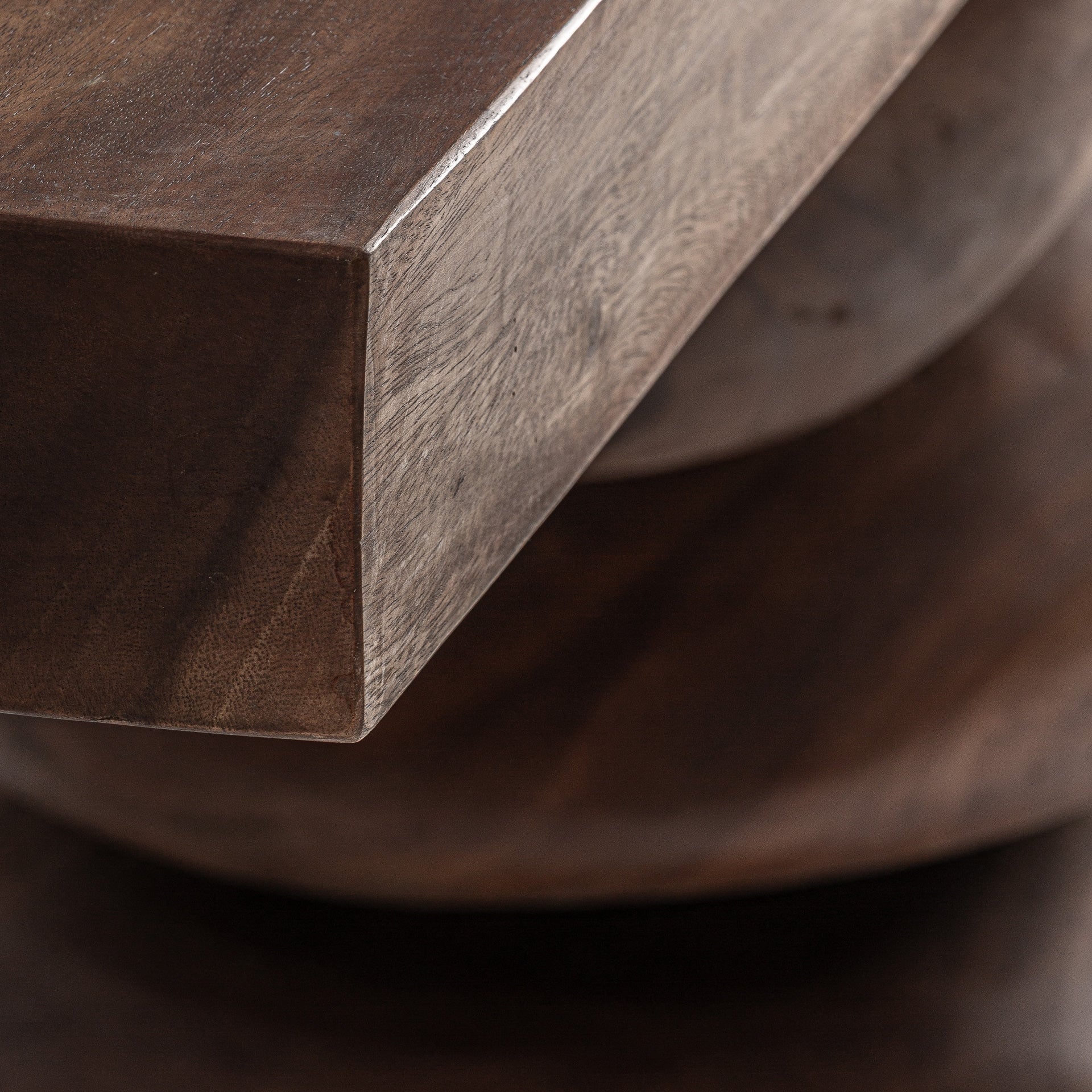 Konsola op één poot VIANNE suar hout