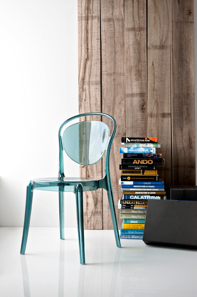 PARISIENNE Chair Gray Transparent