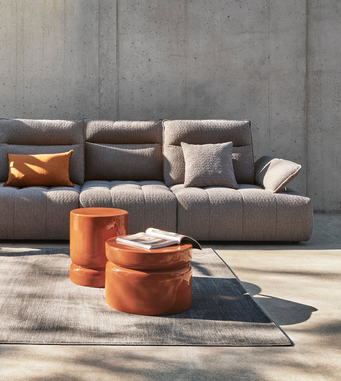 Beistelltisch BAMBU orange