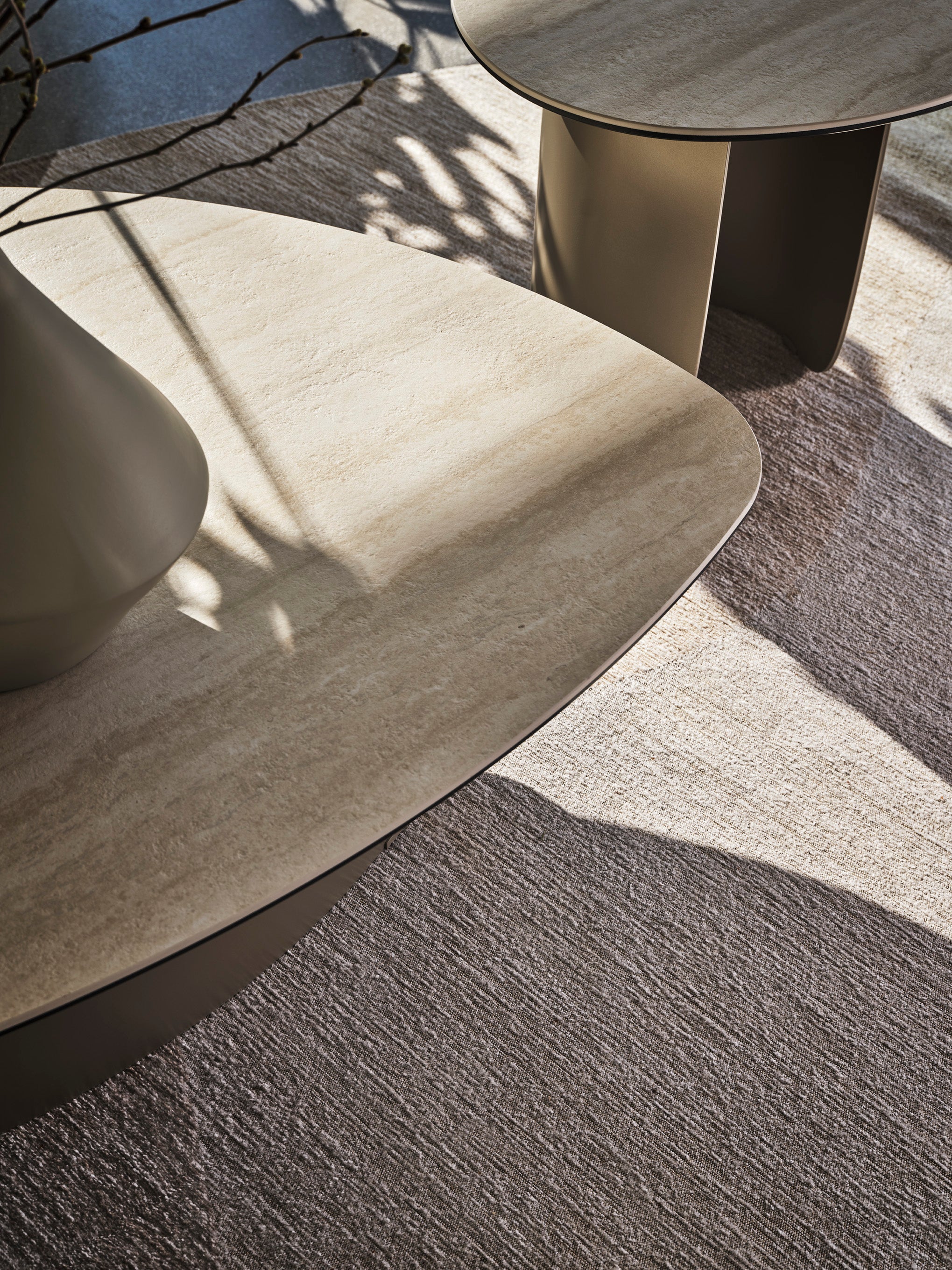 TWINS Cream Coffee Table