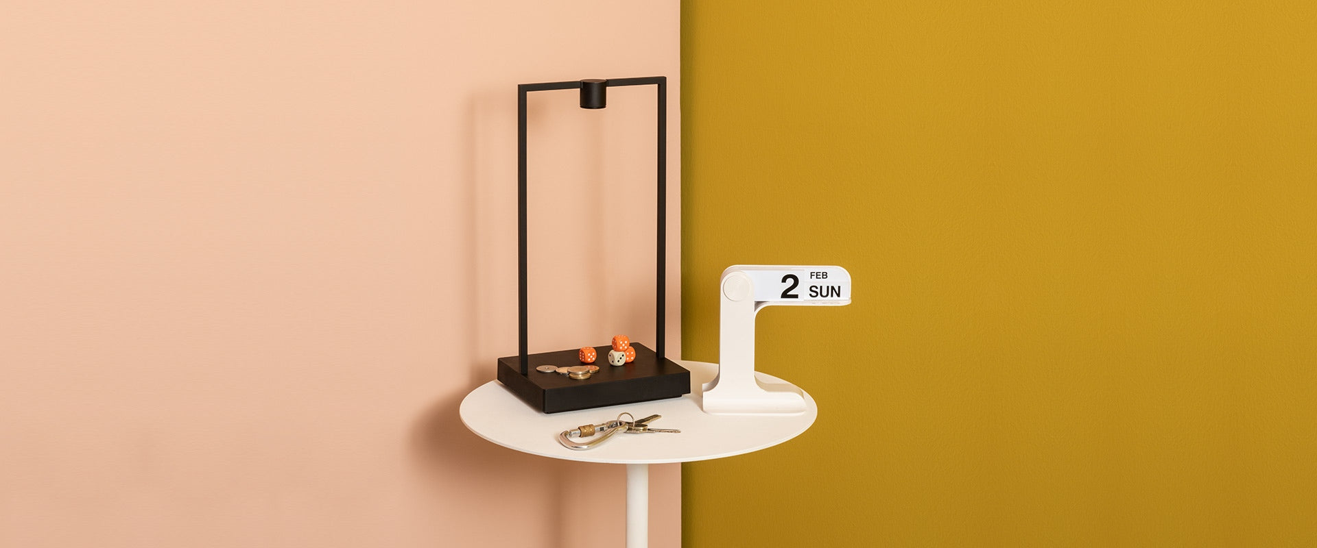 Draagbare lamp CURIOSITY zwart