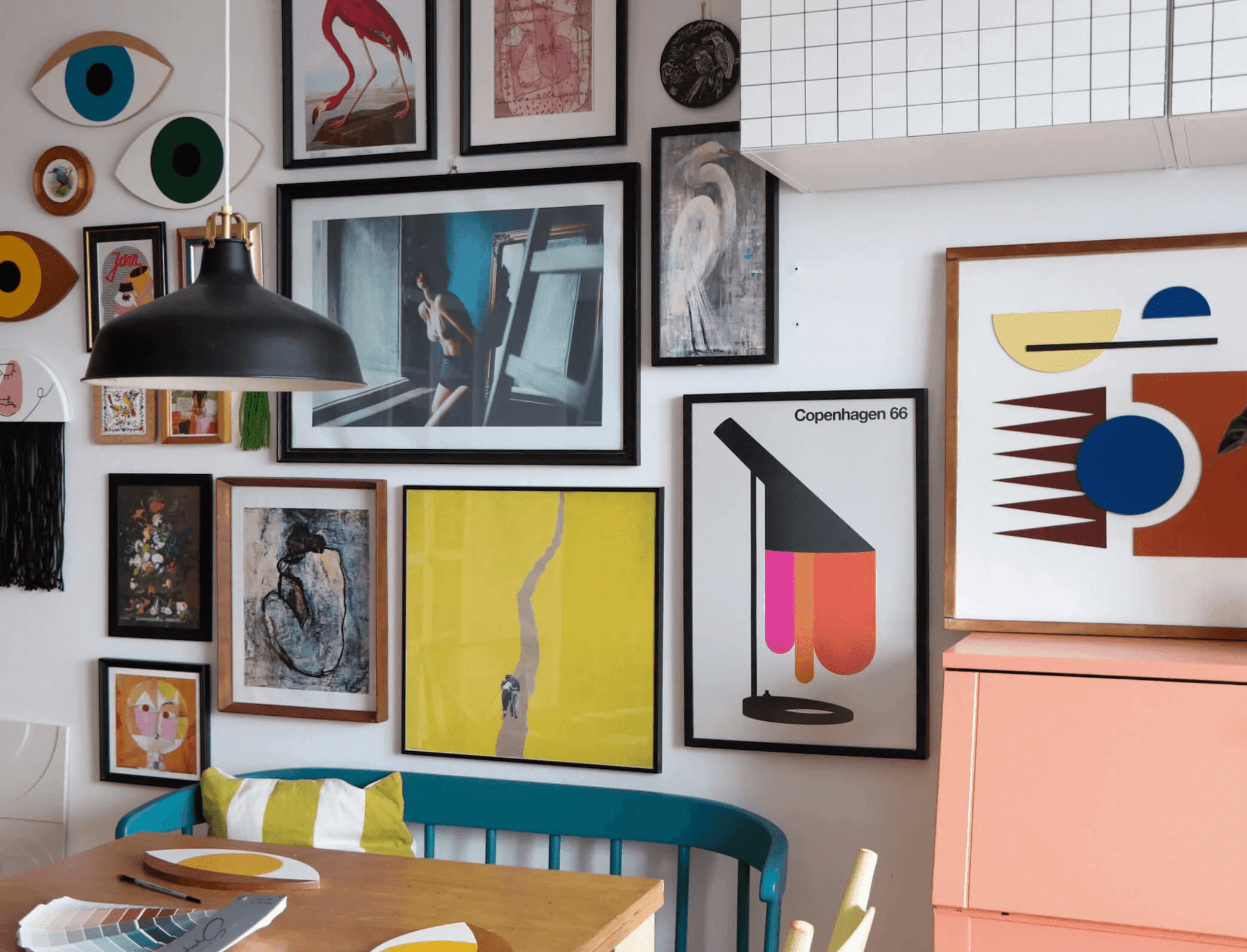 Dekoracja ścienna oko MAK 3D Na_ha_ku    Eye on Design