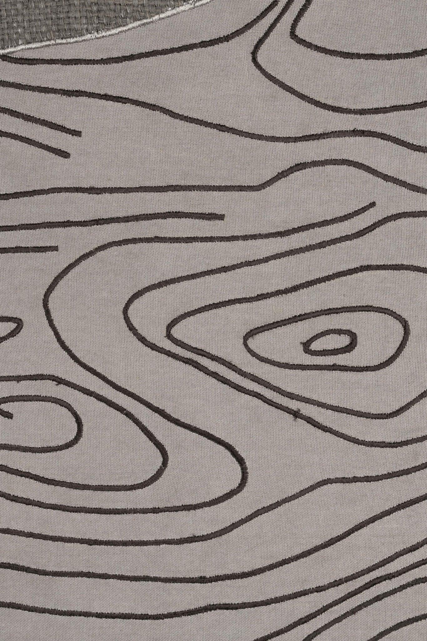 Dekoracja ścienna SHALLOW beżowa tkanina Zuiver    Eye on Design