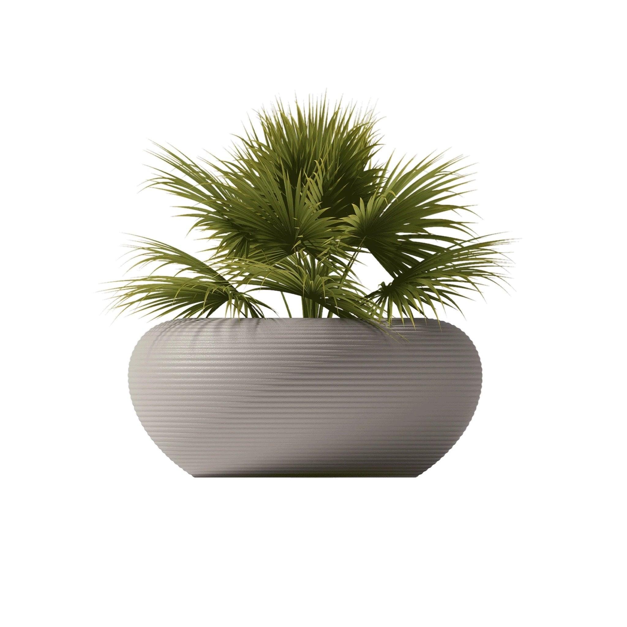 Donica zewnętrzna NAMI szary Qeeboo    Eye on Design