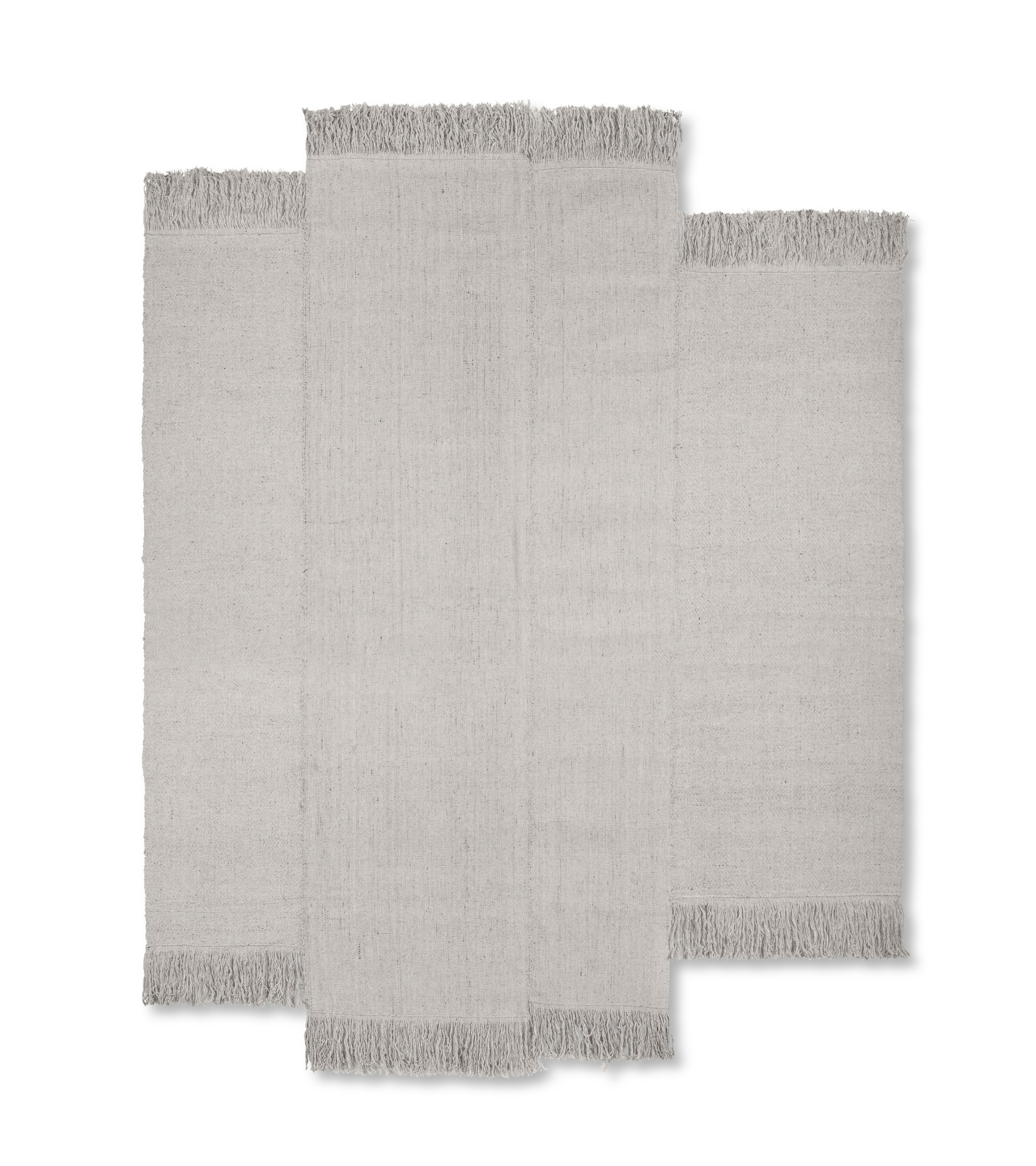 ALTER rug in gray-beige wool