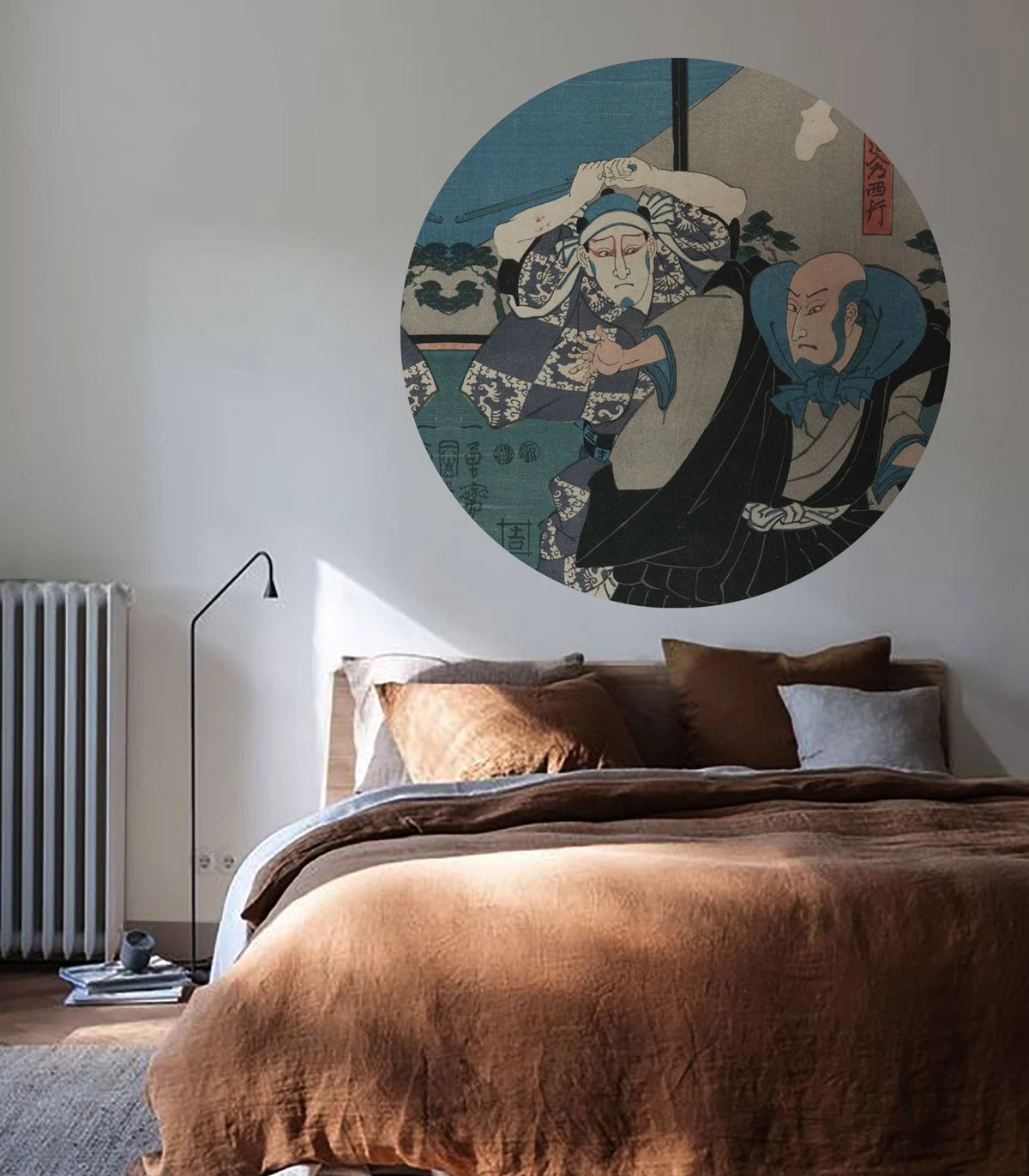 Wandleuchte DOTS LIGHTING - ZEN WARRIORS dunkelblau