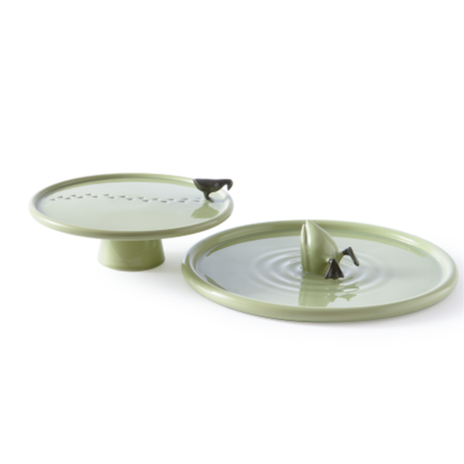 DIVING DUCK plate gray-green
