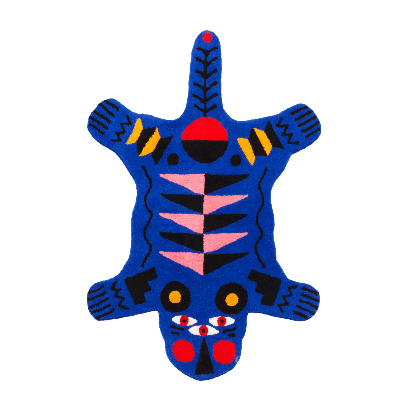 Dywan BLUE PANTHER niebieski Qeeboo    Eye on Design