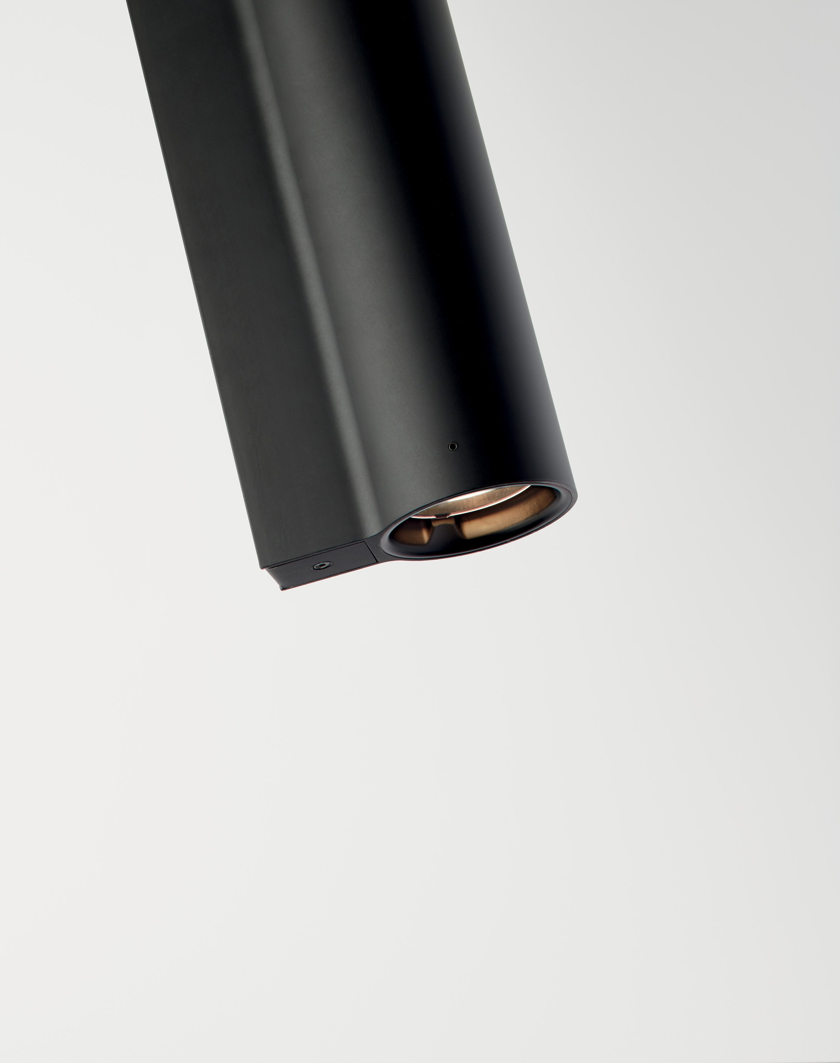Black two-point wall lamp E04