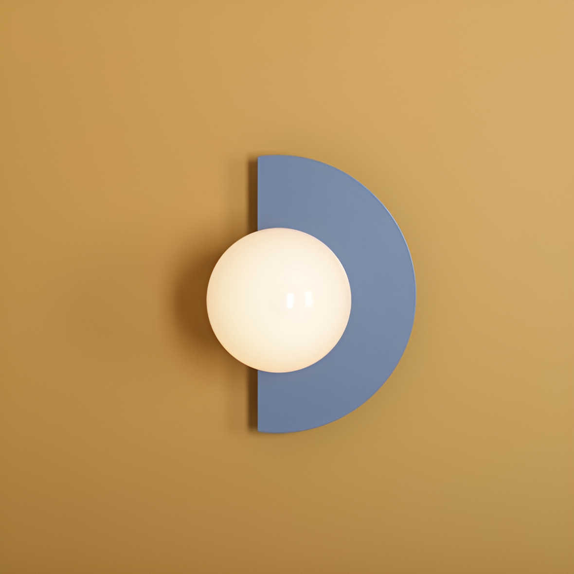 Loop Blue wall lamp