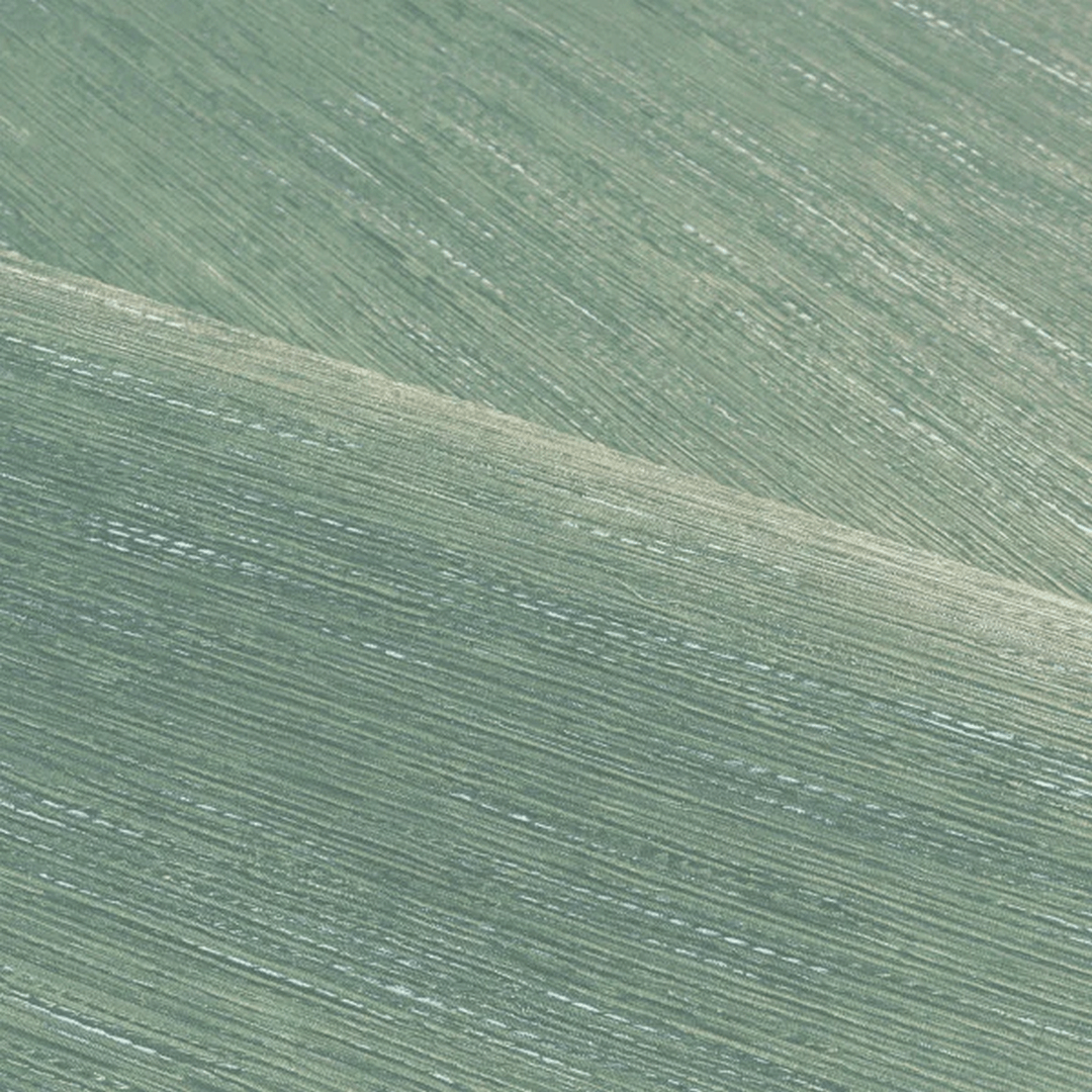 Textured wallpaper imitating jacquard fabric TATAMI - CÉLADON muted green