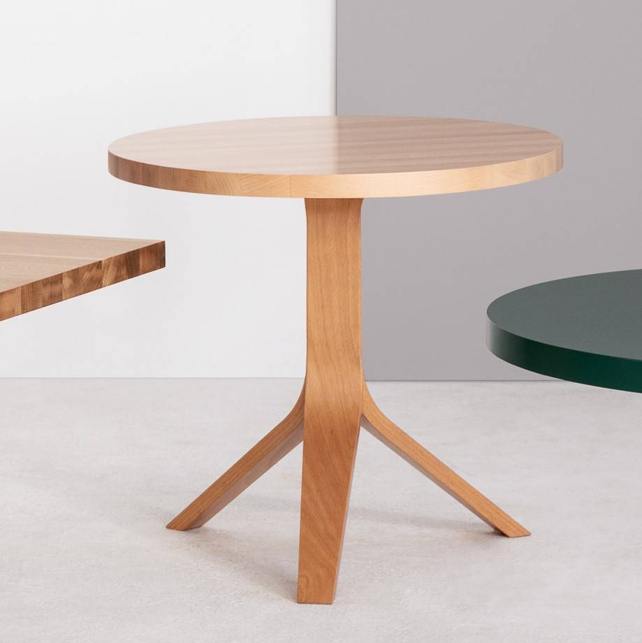 HEY STK-1713 round coffee table wooden