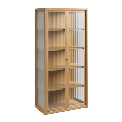 Vitrine REED eikenhout