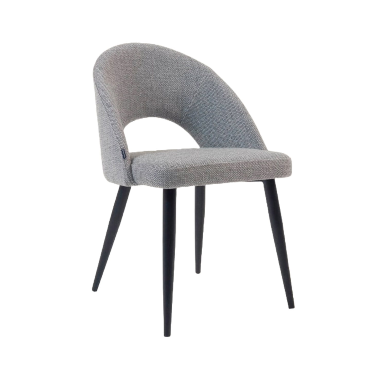 Chair in the gray gray fabric