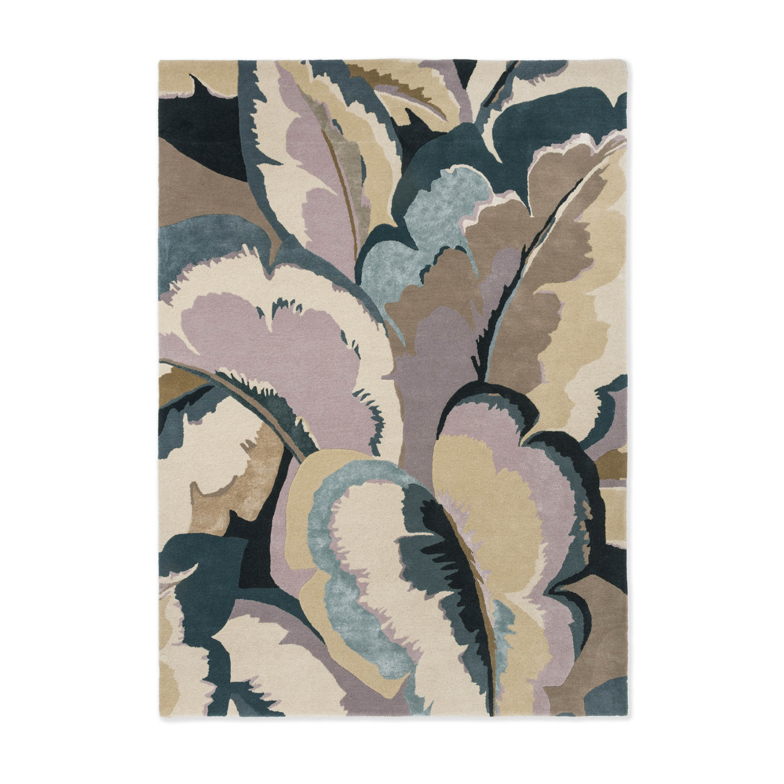 CALATHEA SHIITAKE WILDWATER Teppich grau-beige