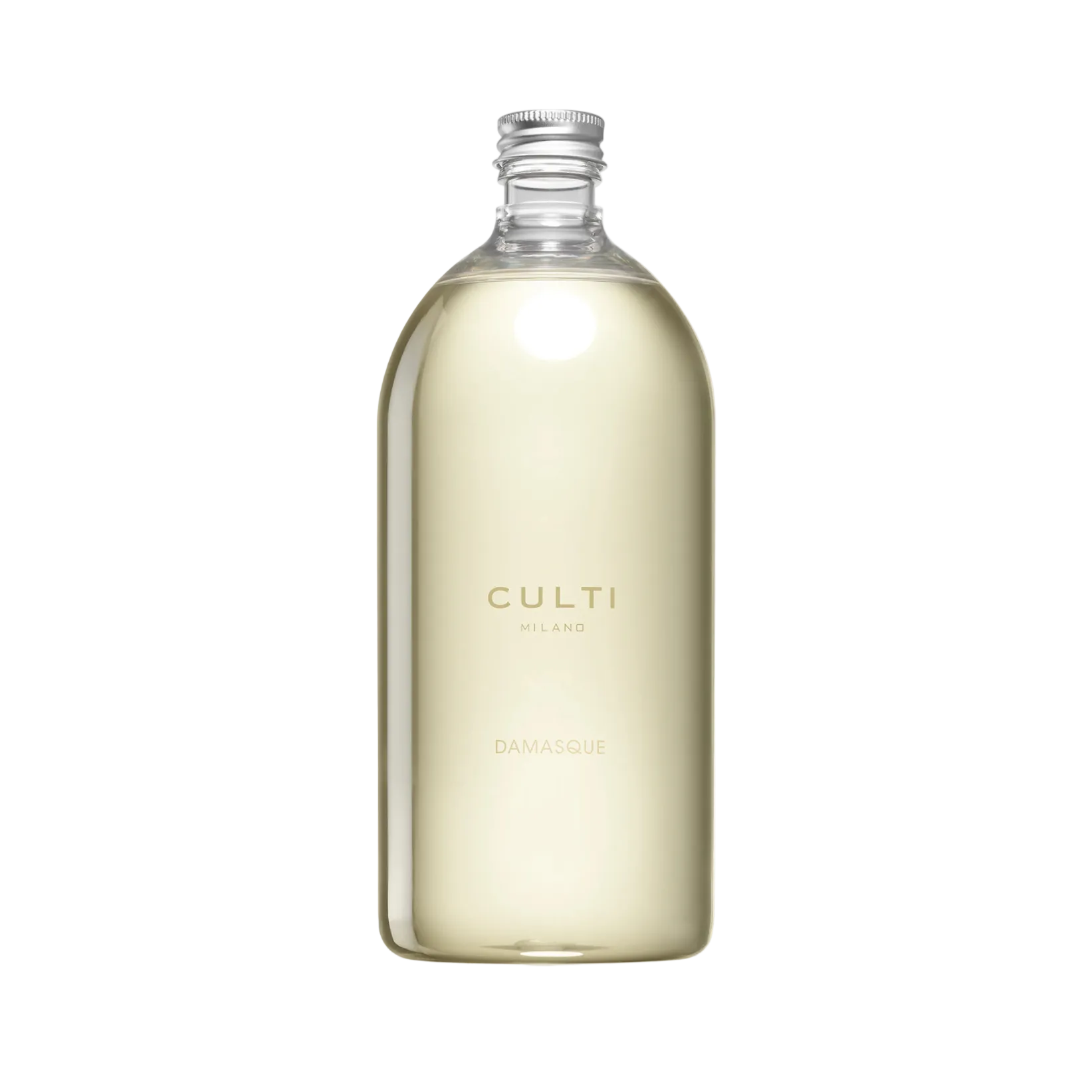 Damasque scented refill with notes of ginger, black pepper, cedar, patchouli, and opoponax.