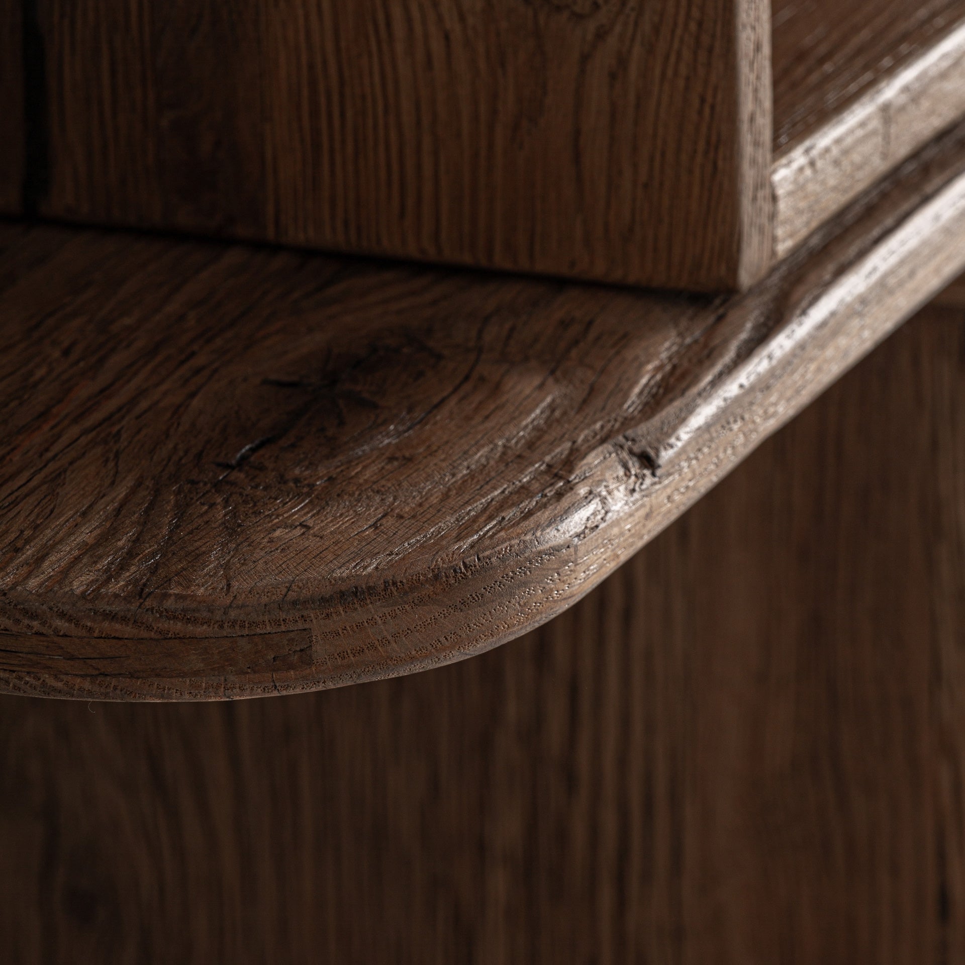 Boekenkast BRUSQUE eikenhout