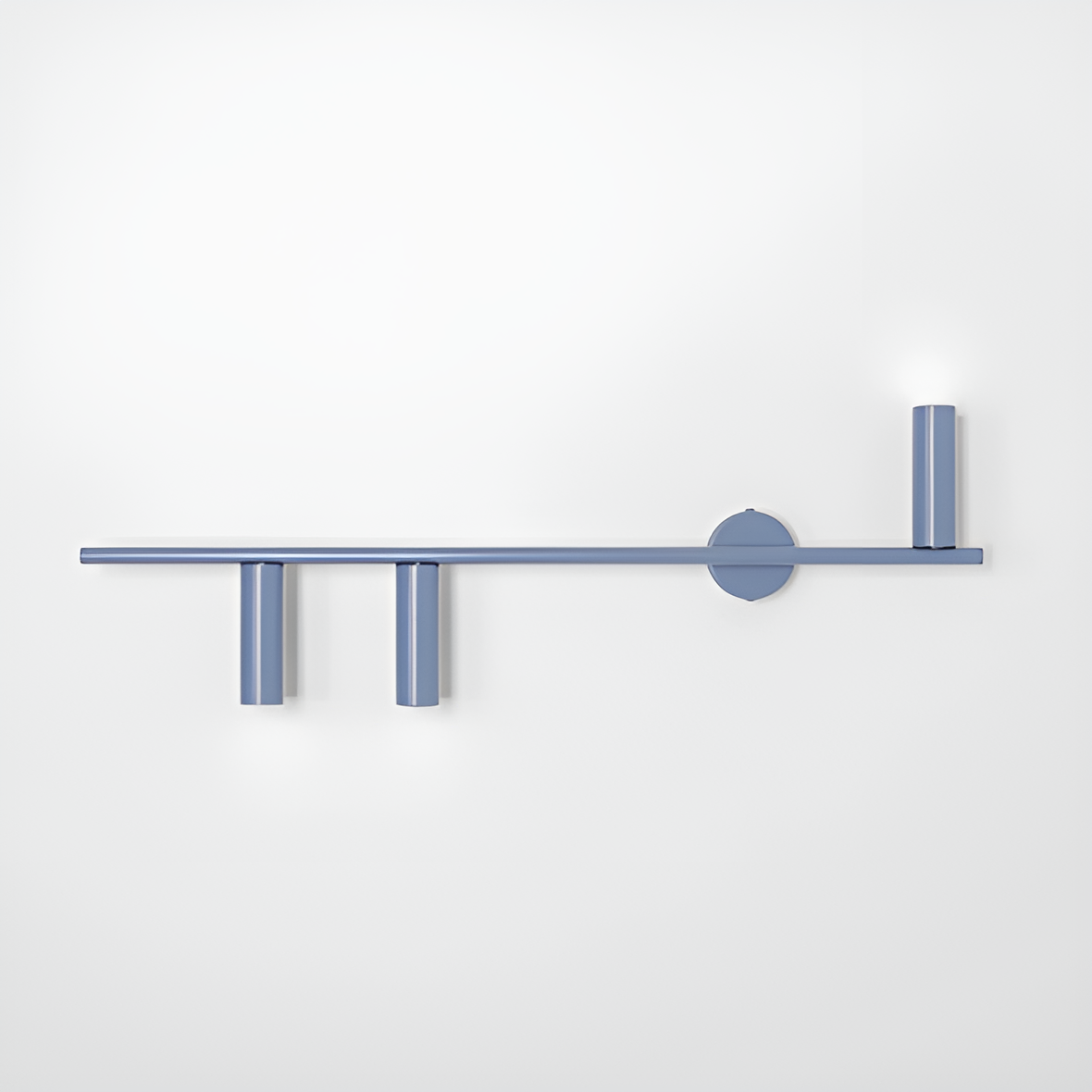 Linke Wandleuchte TREVO TRIO blau