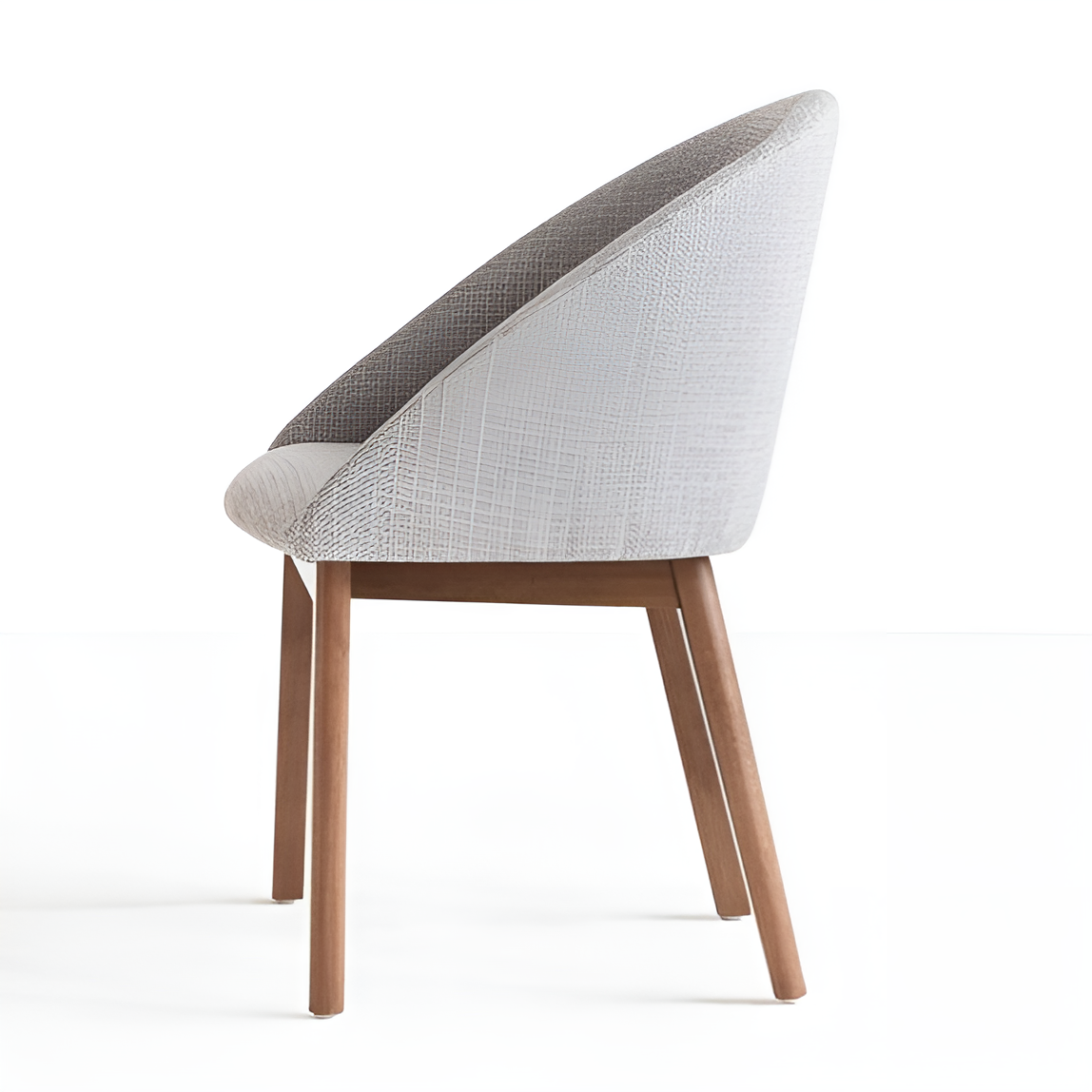 Stoel POP A-1901 met houten basis