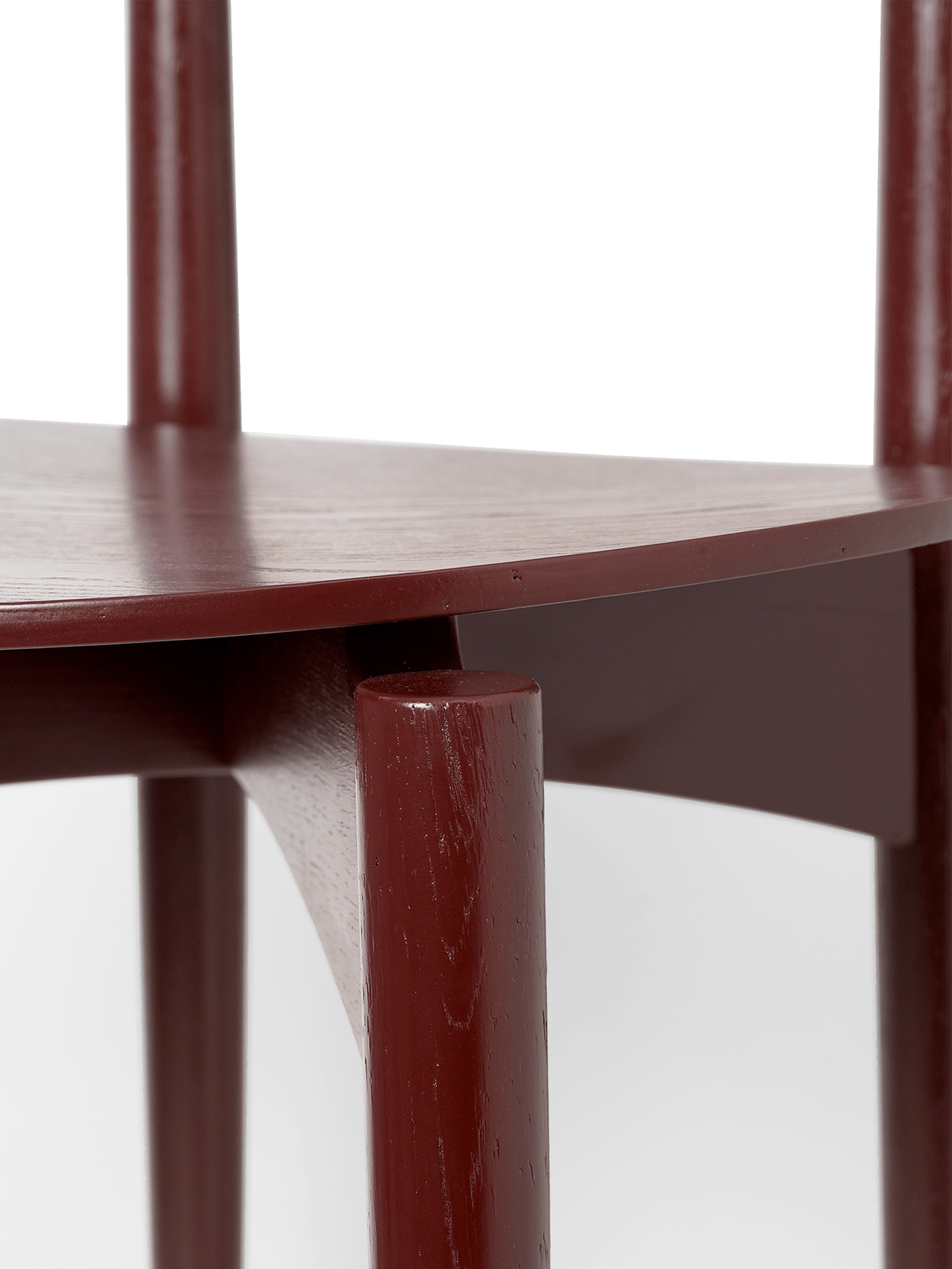 Stoel HERMAN WOOD rood beukenhout