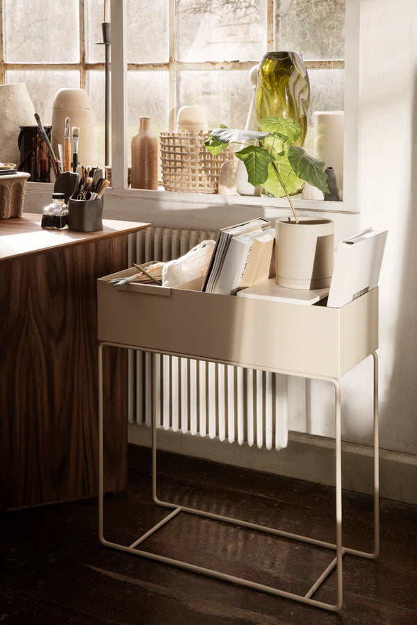 Konsola PLANT BOX beige