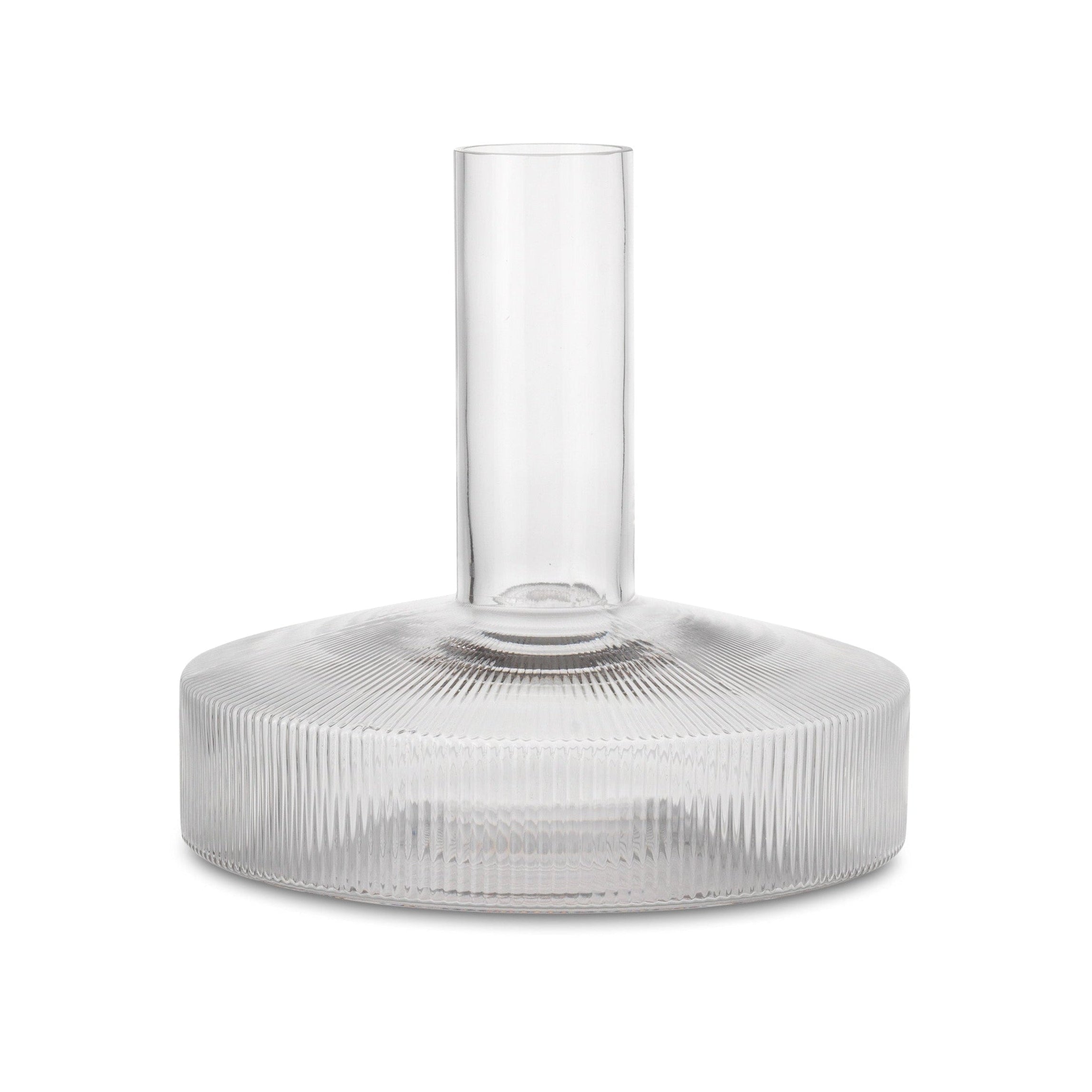 Ripple Wine Carafe Hand-Blown Glass