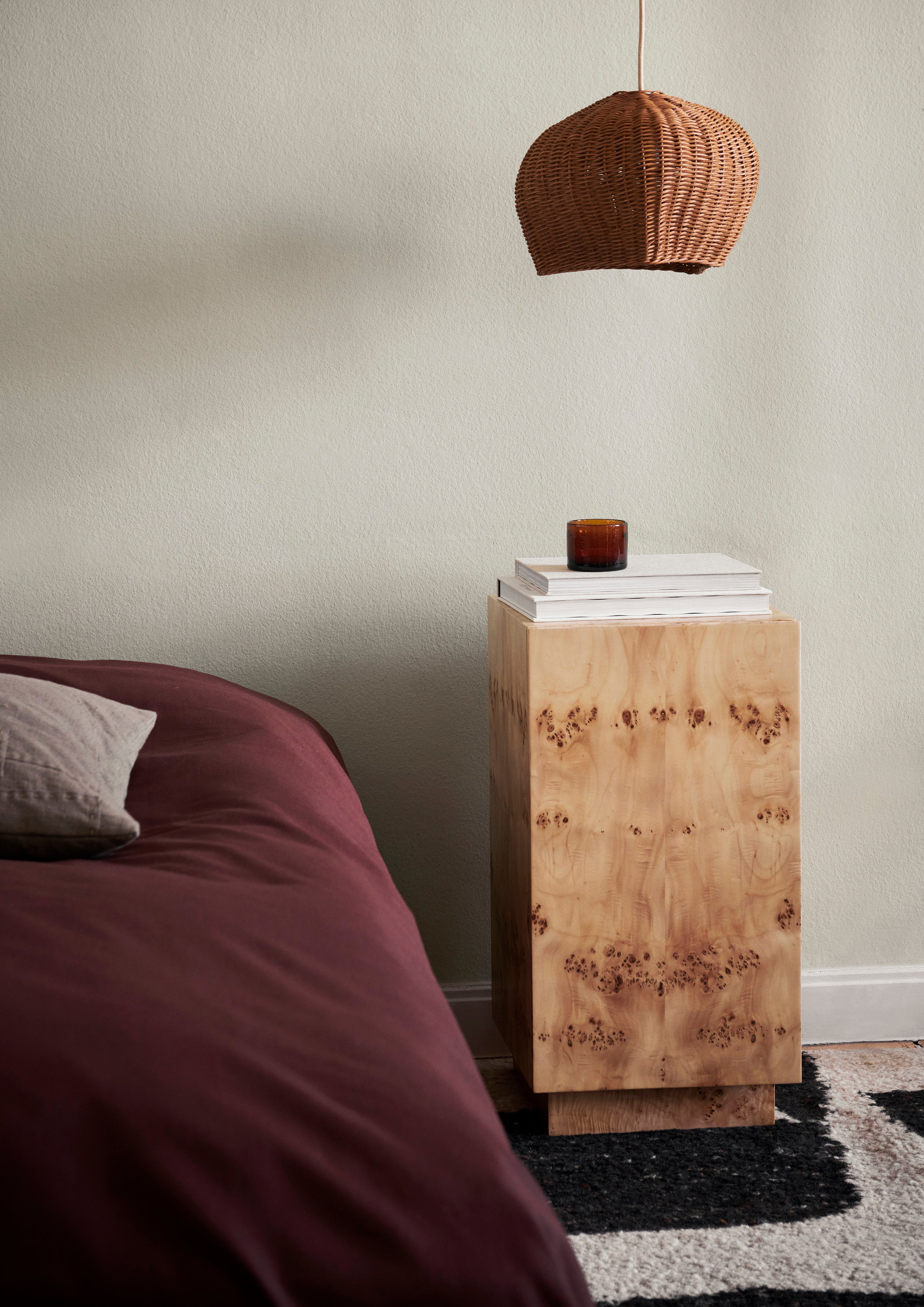 Draperie rietlamp